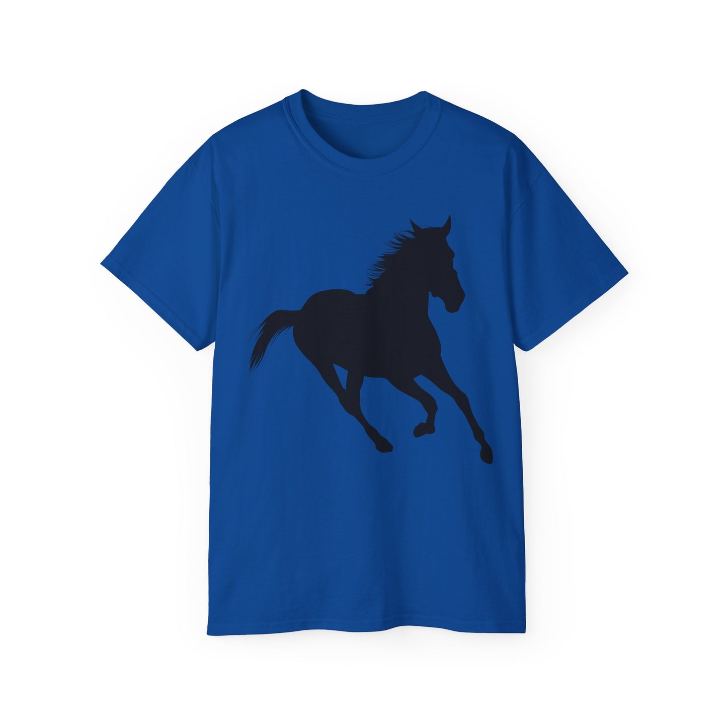 Unisex Ultra Cotton Tee - Wild Horse - Running Leaning Left X 300