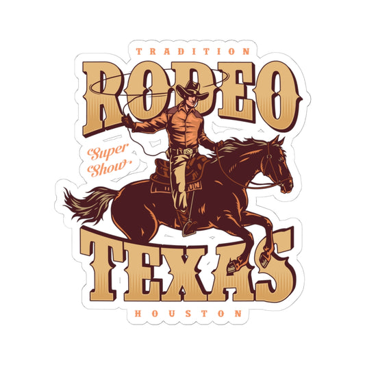 Kiss-Cut Stickers - Tradition Rodeo Super Show - Houston, Texas