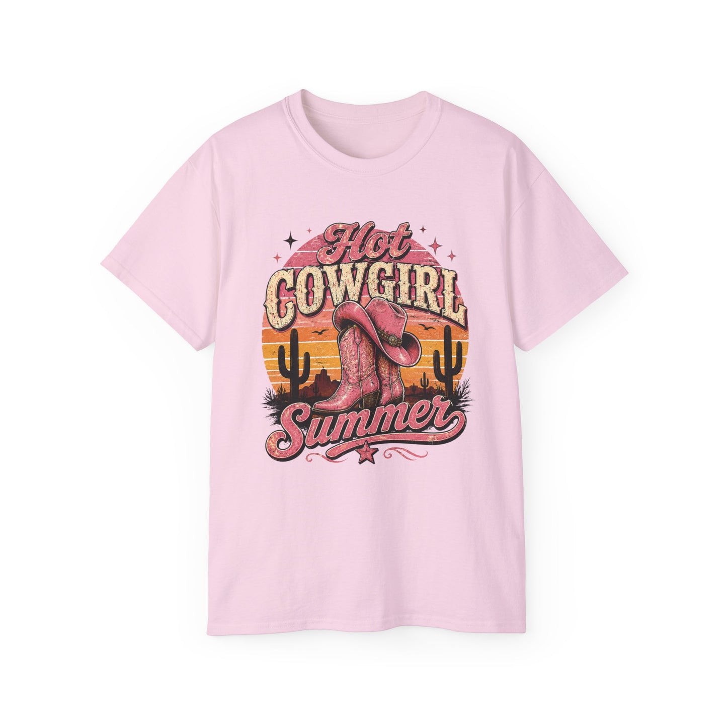 T-Shirt - Hot Cowgirl Summer