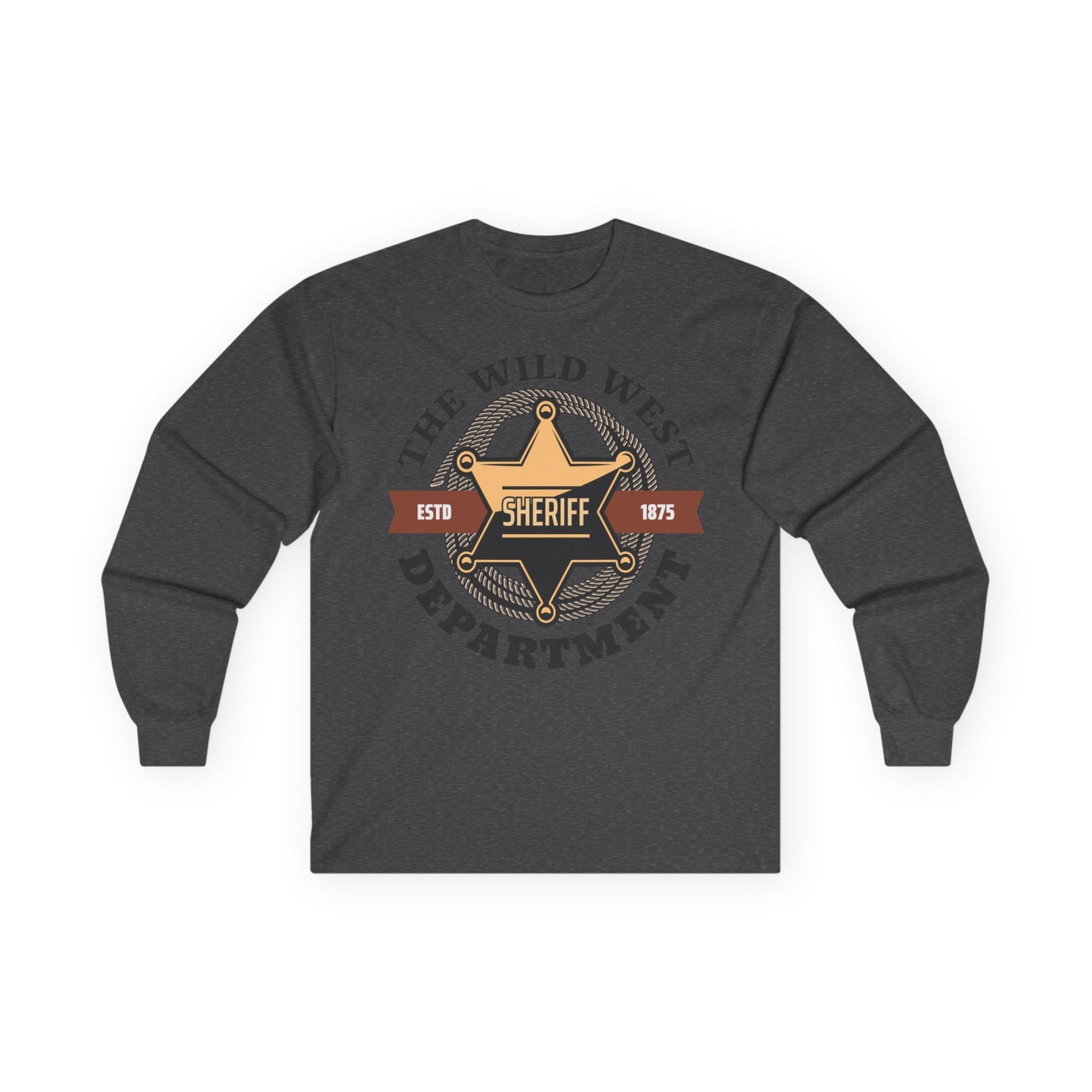 Unisex Ultra Cotton Long Sleeve Tee - Sheriff Depart