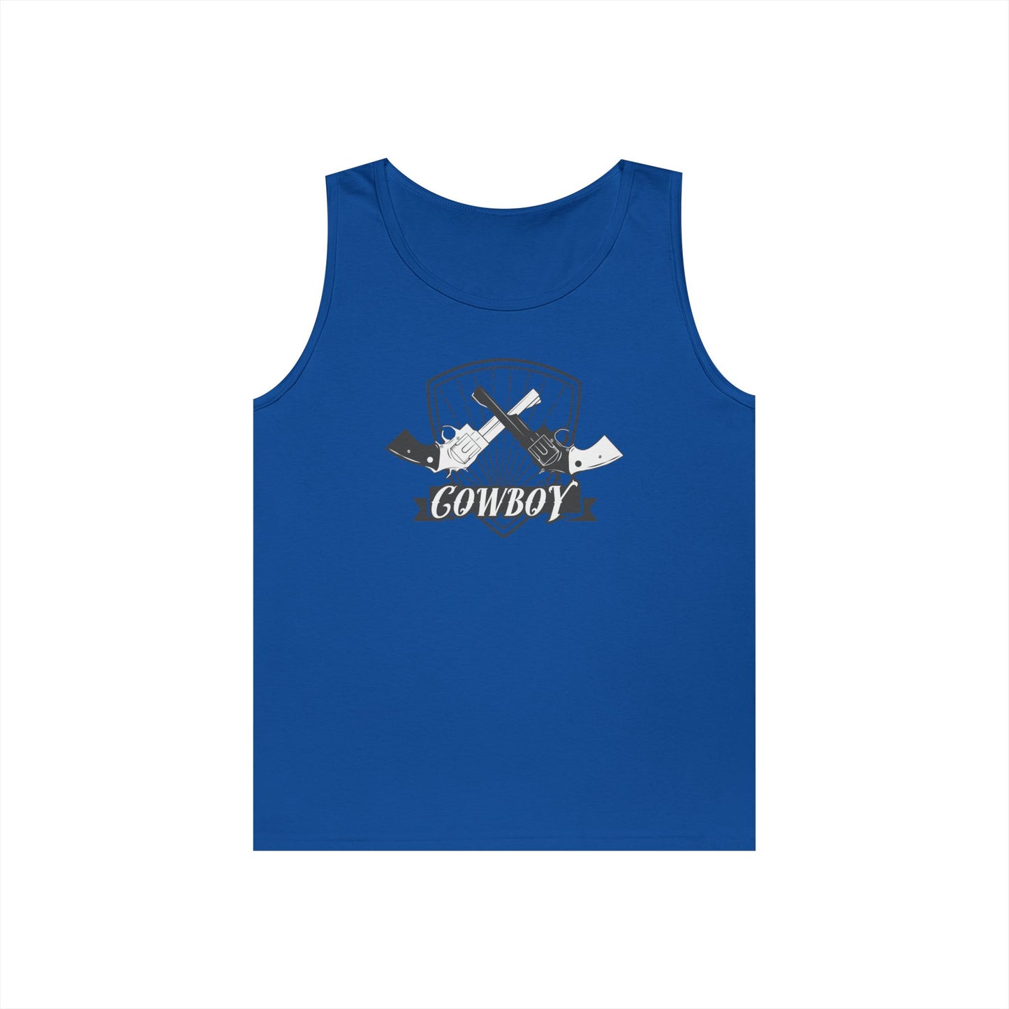 Unisex Heavy Cotton Tank Top - Cowboy Rifles