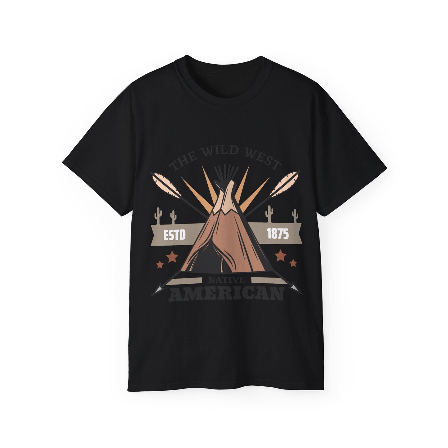 Unisex Ultra Cotton Tee - The Wild West - Native American