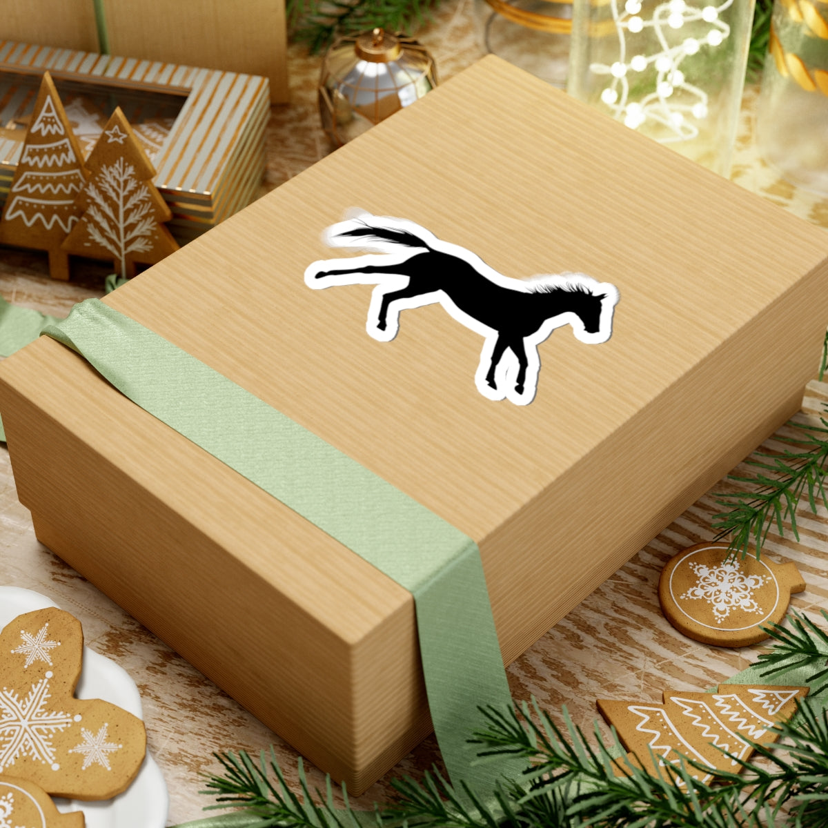 Kiss-Cut Stickers - Wild Horse - Running X 300