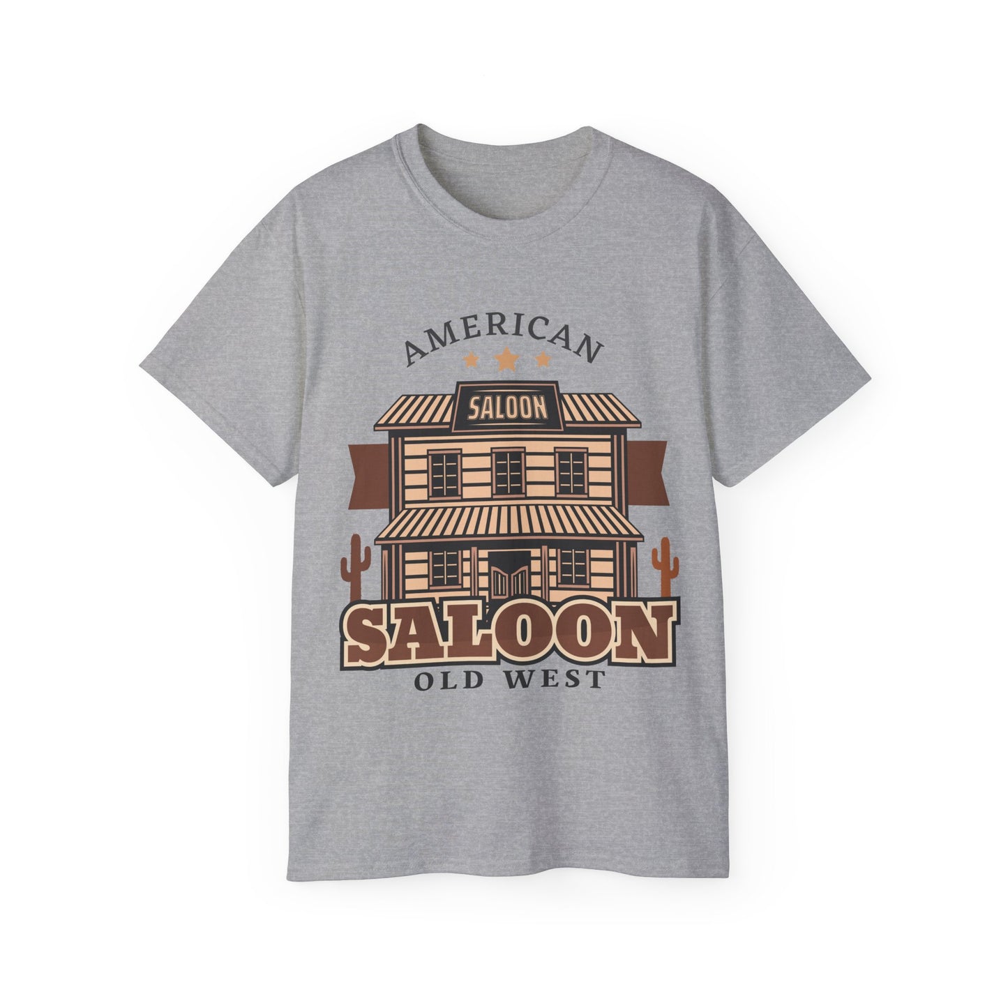 Unisex Ultra Cotton Tee - American Cowboy - Saloon - Wild West