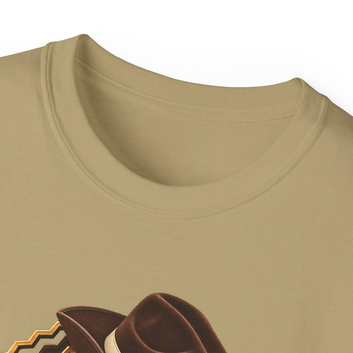 Unisex Ultra Cotton Tee - Cowboys - Cowboy Club - Color - 3D Transparent