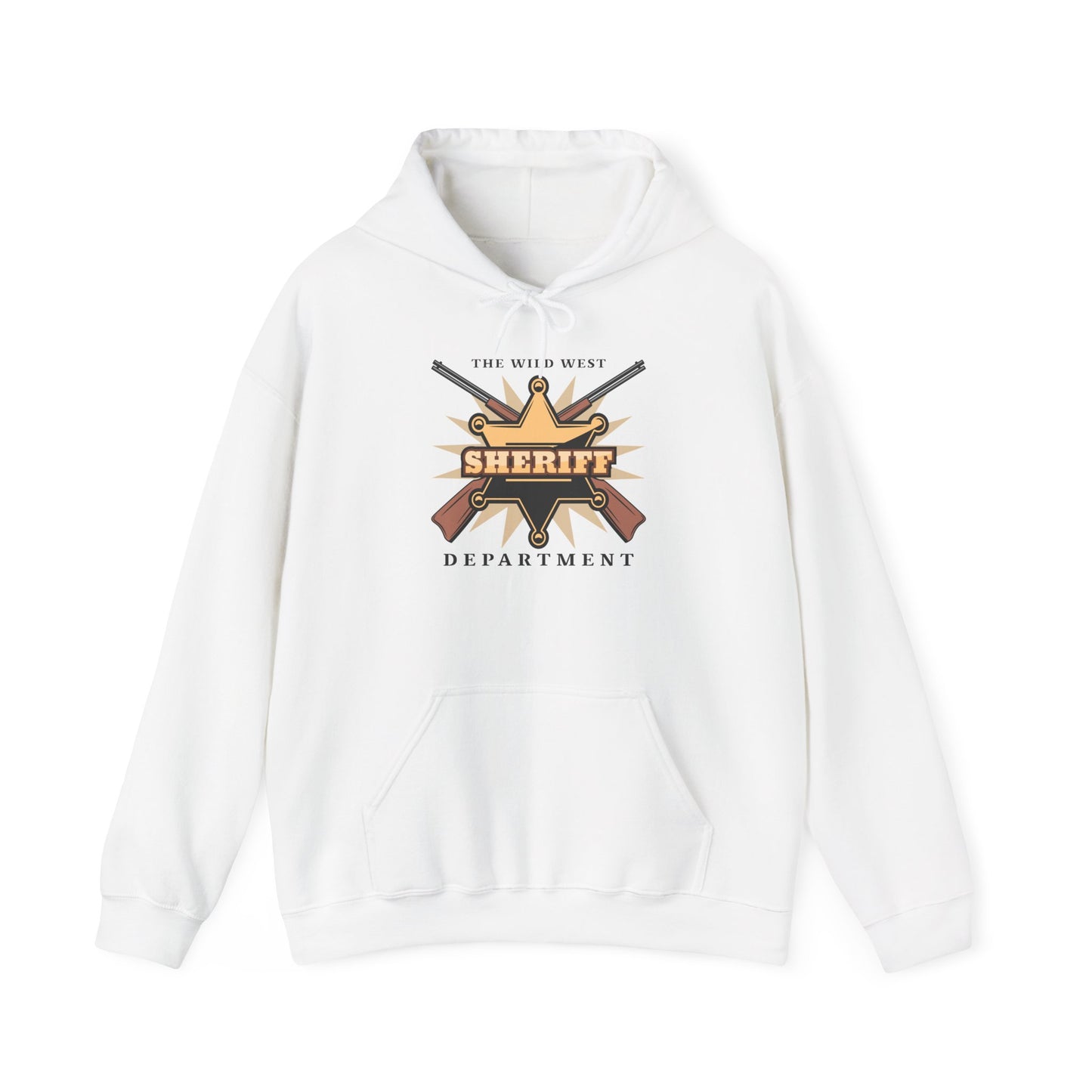 Unisex Hoodie - Western Cowboy - The Wild West - Sheriff Department