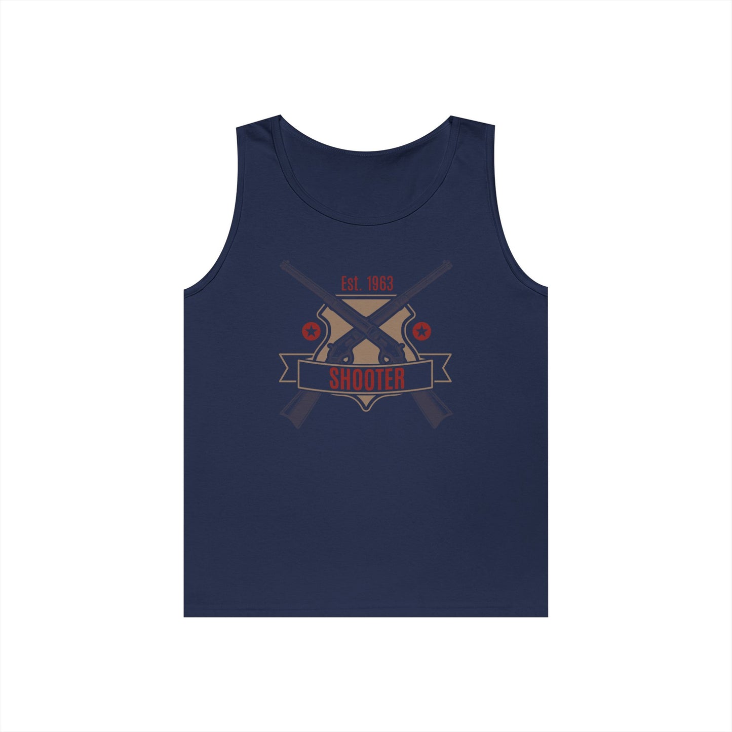 Unisex Heavy Cotton Tank Top - Shooter - Revolver