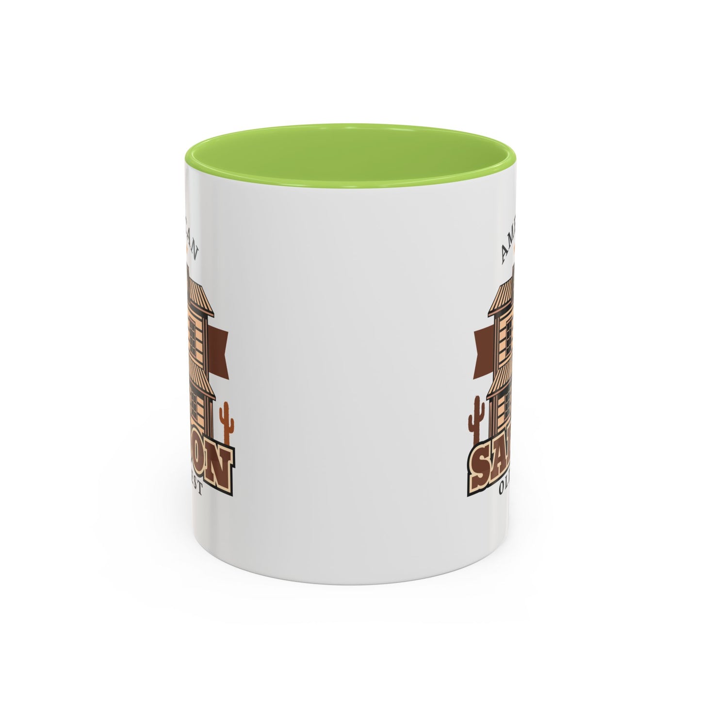Accent Coffee Mug (11, 15oz) - American Cowboy - Saloon - Wild West