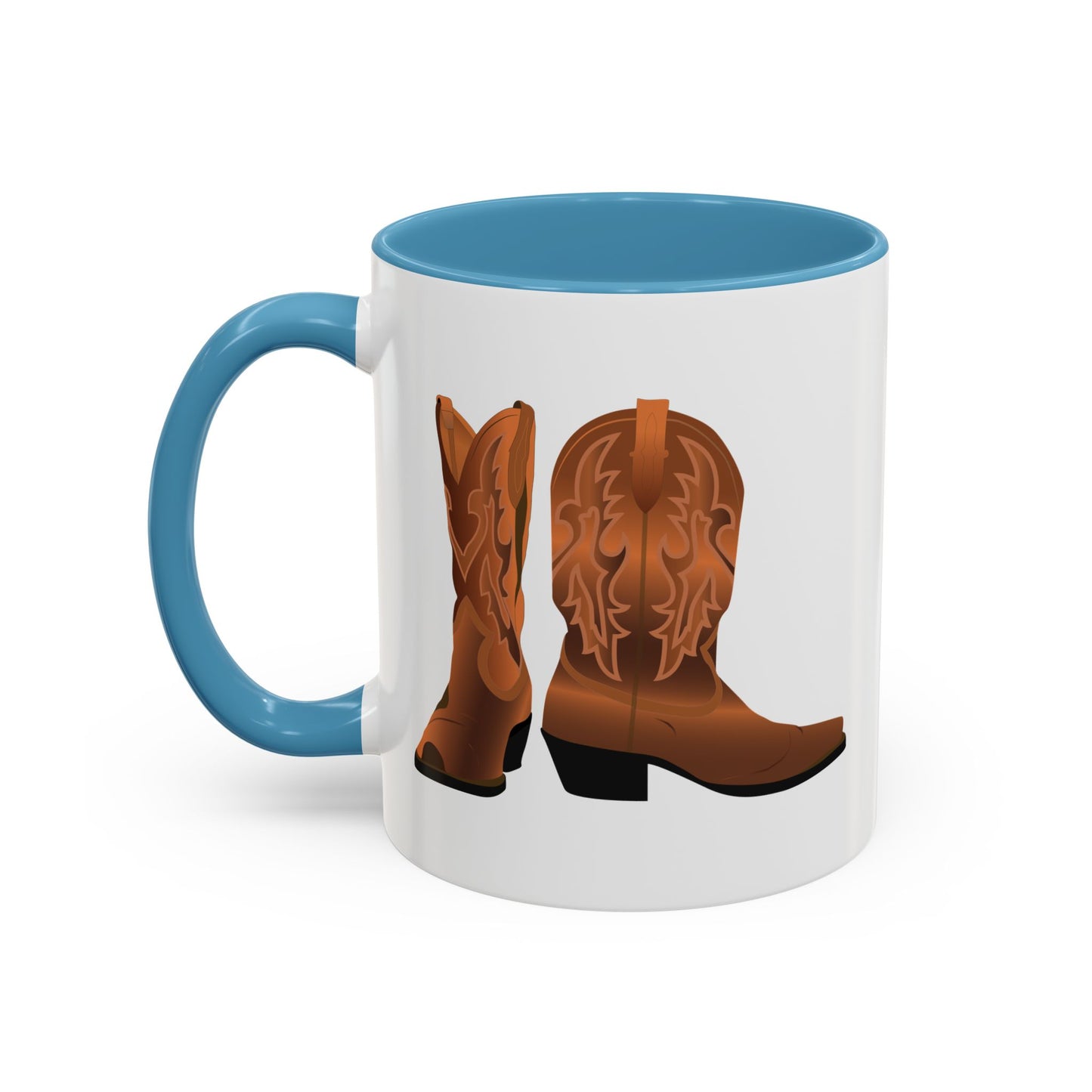 Accent Coffee Mug (11, 15oz) - Rodeo - Cowboy Boots