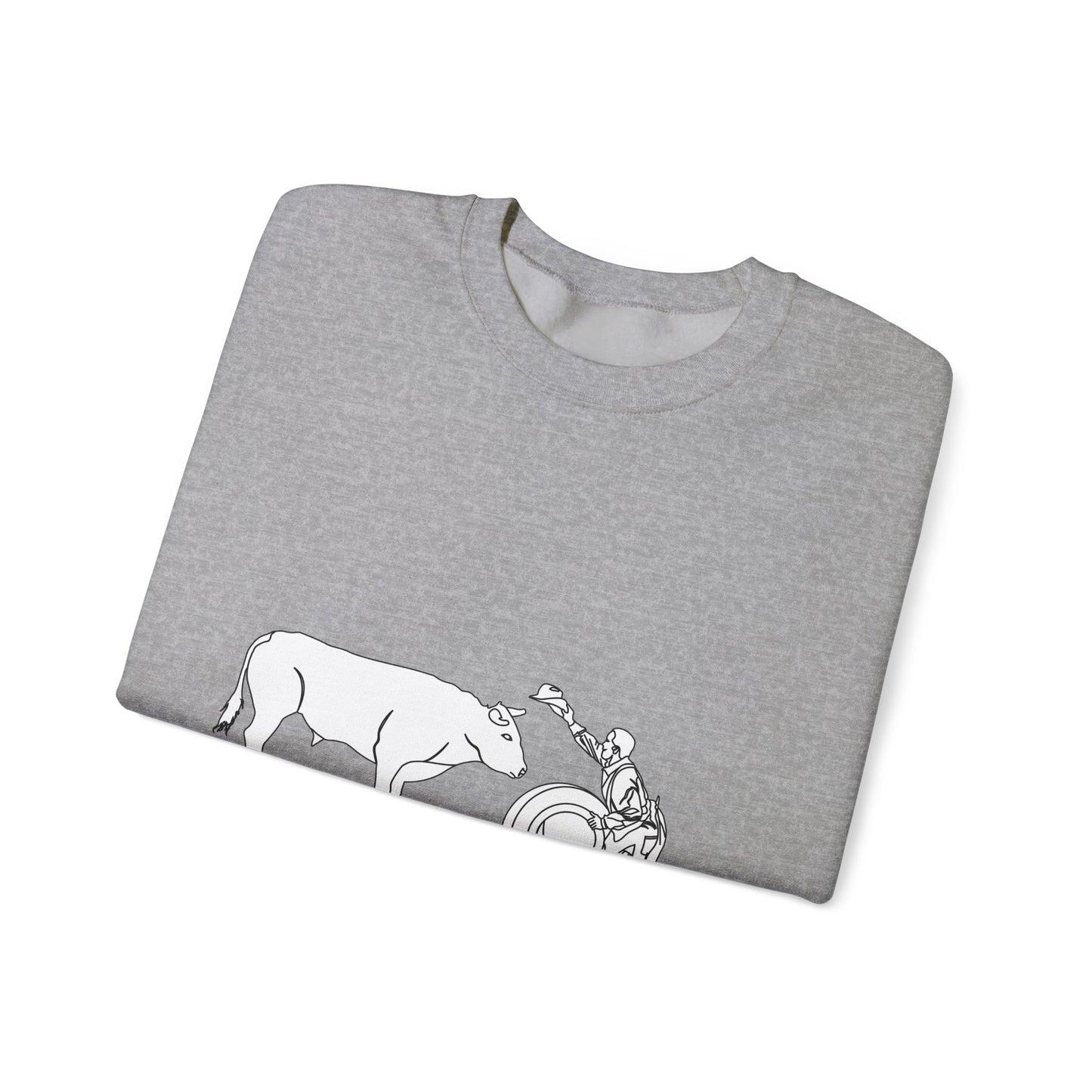 Crewneck Sweatshirt - Clown and Bull - LA