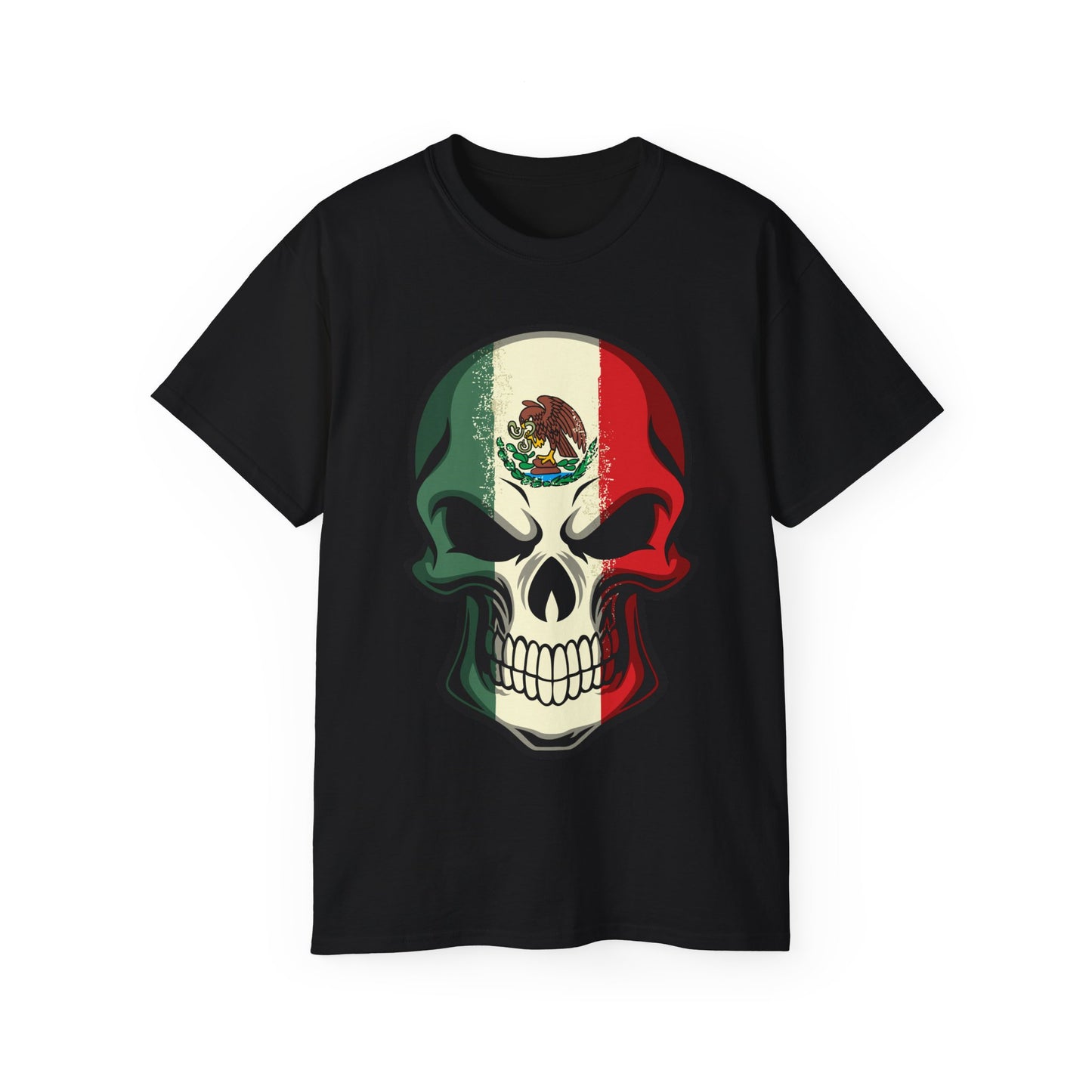 Unisex Ultra Cotton Tee - Mexican Skull