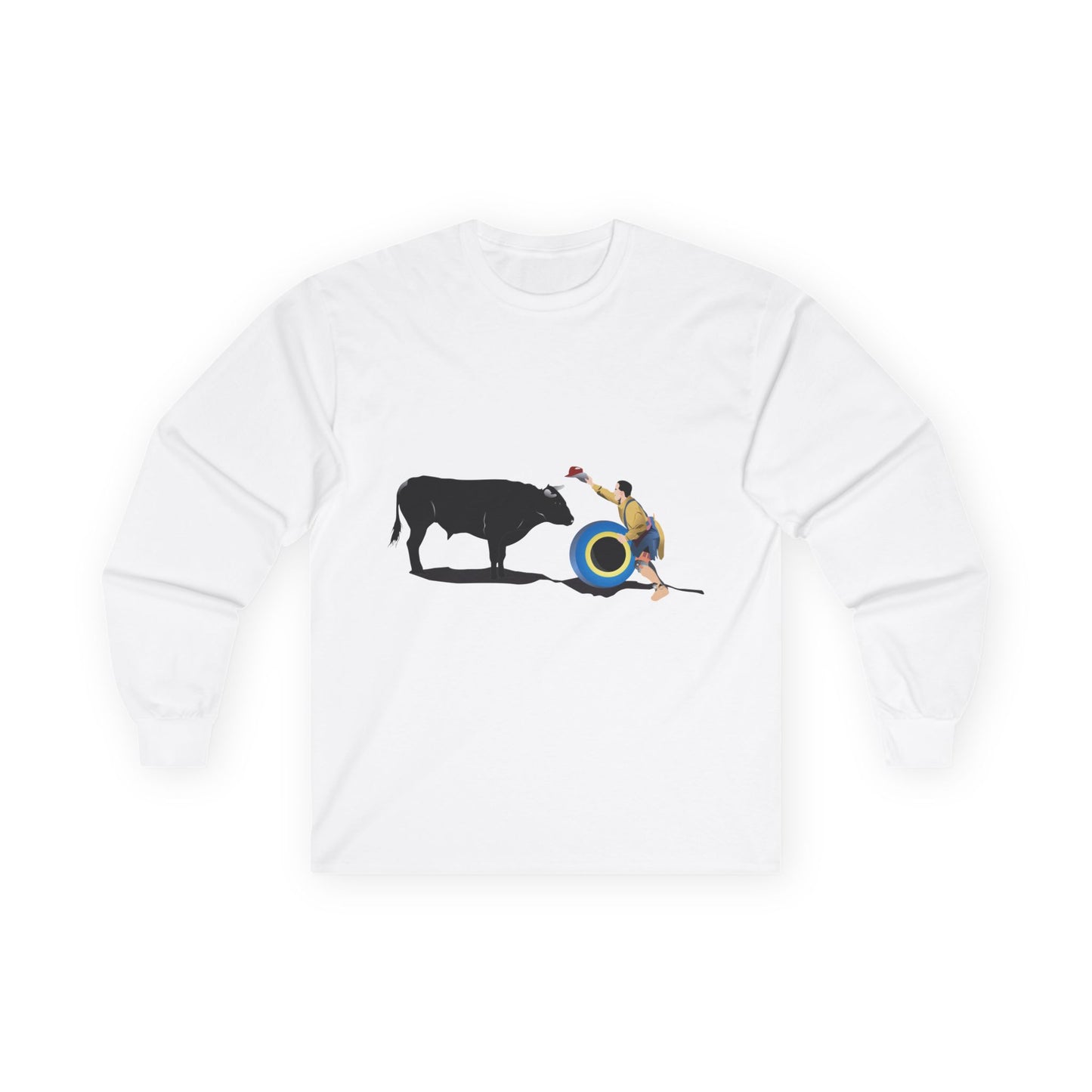 Unisex Ultra Cotton Long Sleeve Tee - Clown and Bull