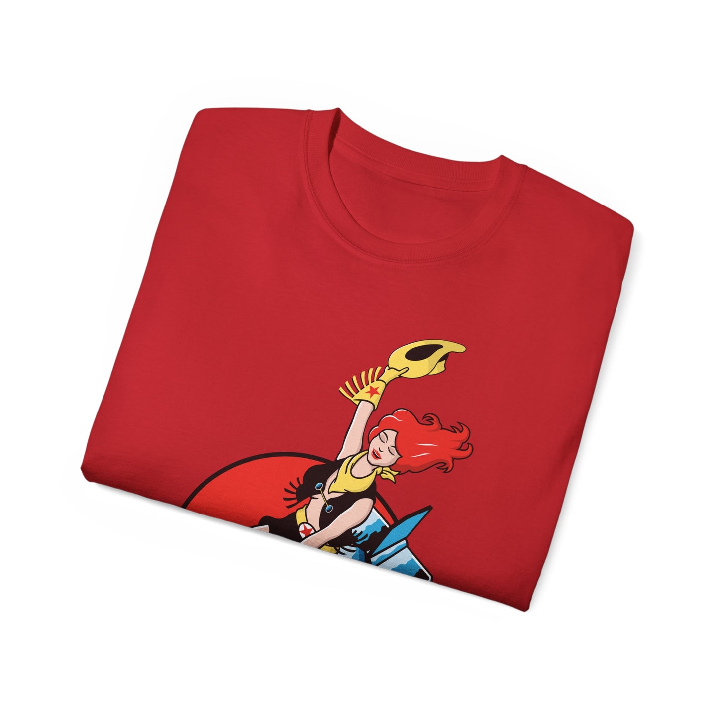 Unisex Ultra Cotton Tee - Atomic Cowgirl