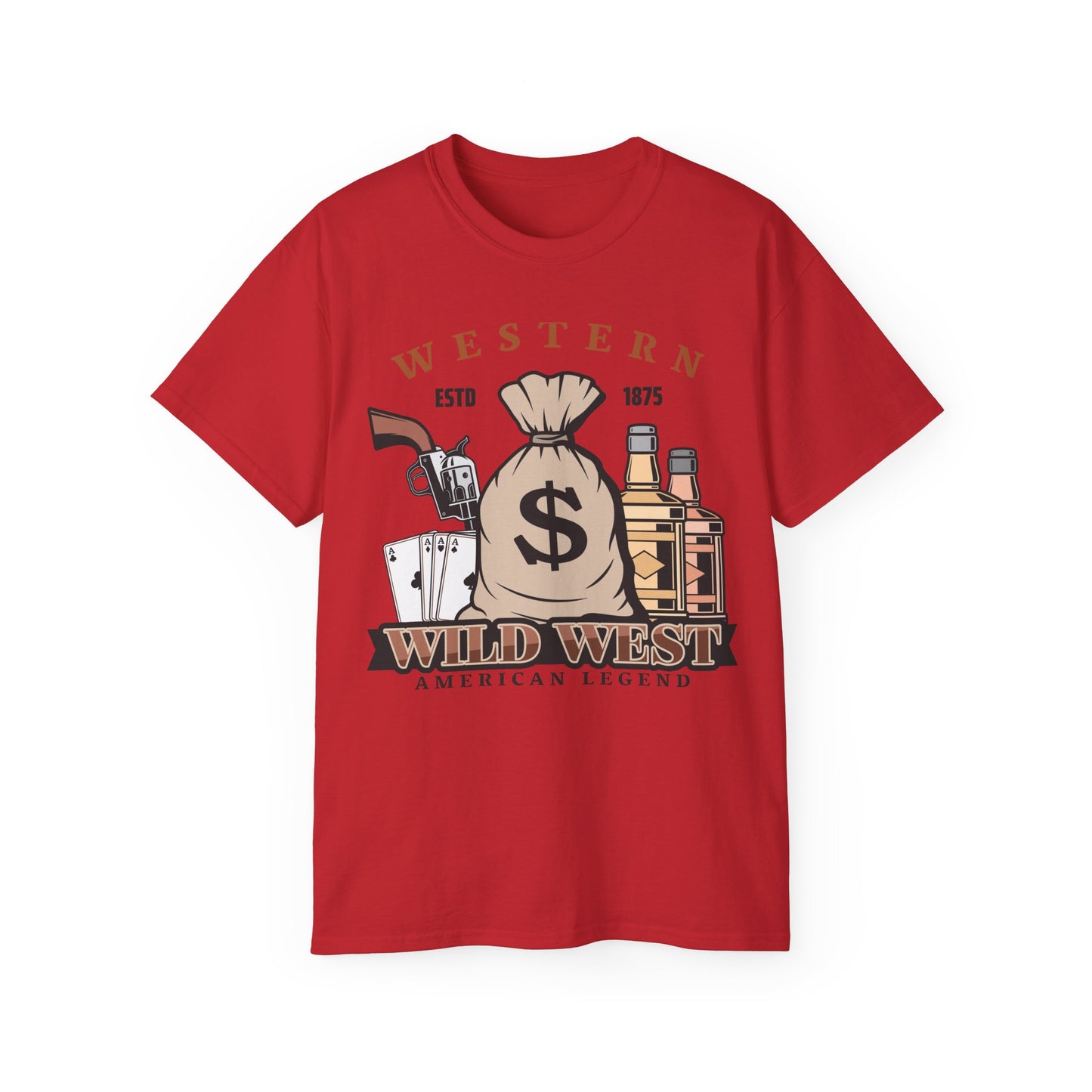 Unisex Ultra Cotton Tee - Western - Wild West - American Legend