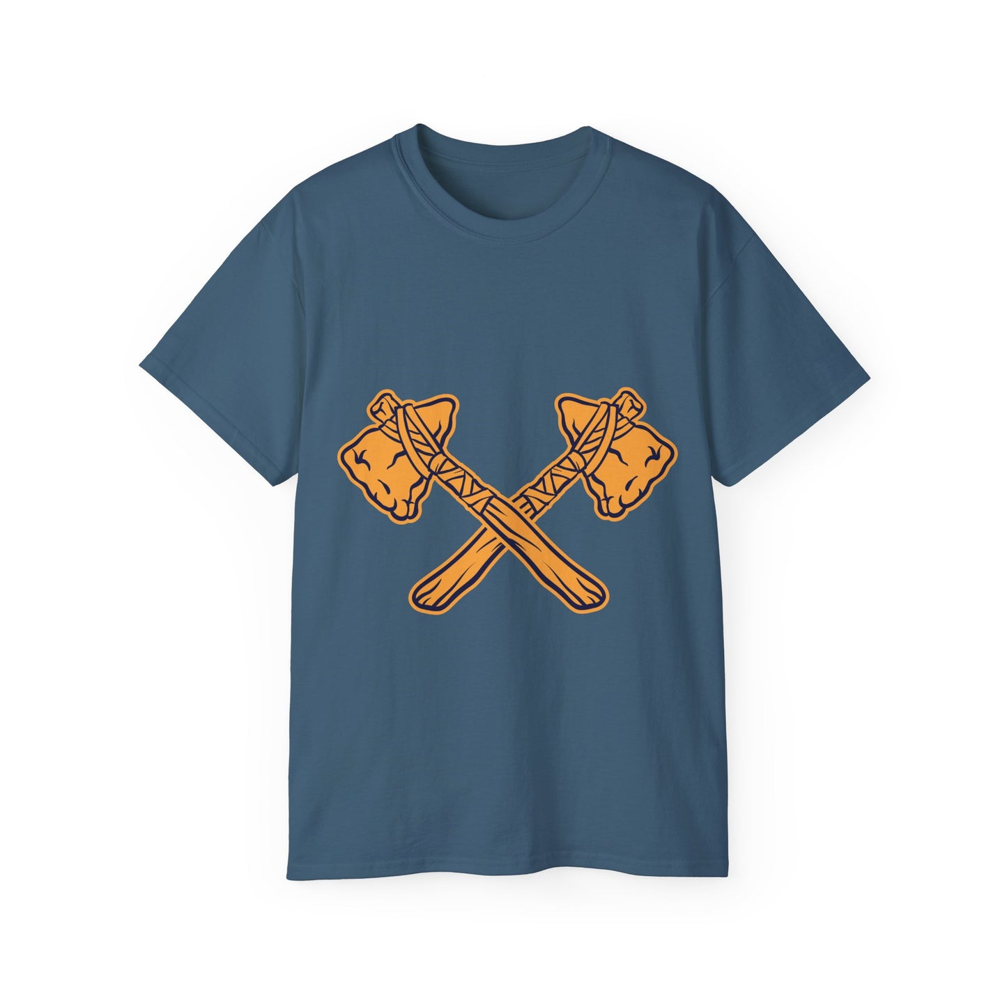 Unisex Ultra Cotton Tee - Crossed Tomahawks