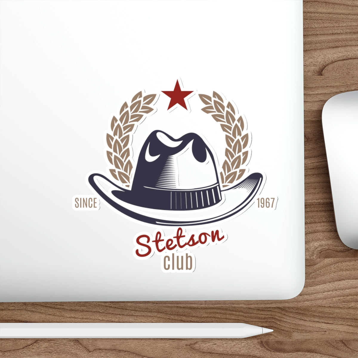Die-cut stickers - Stetson Club