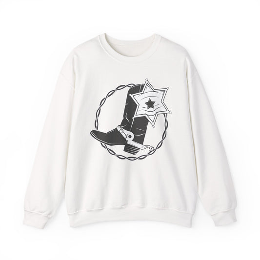 Crewneck Sweatshirt - Boots w Star