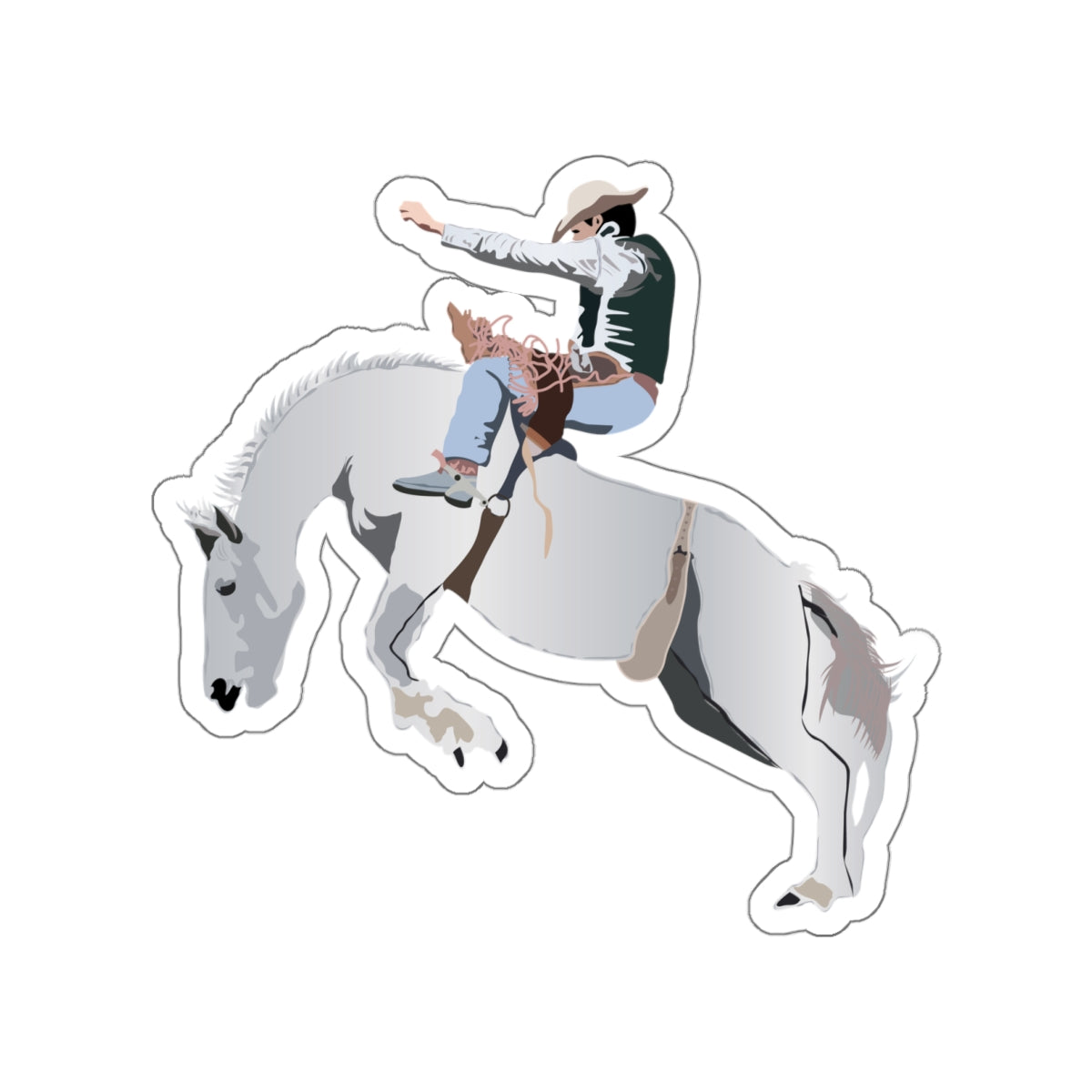 Die-cut stickers - Augusta - Rodeo