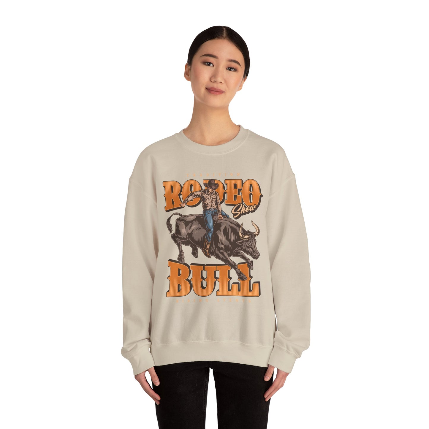 Crewneck Sweatshirt - Tradition Rodeo Show - Bull Riding Events