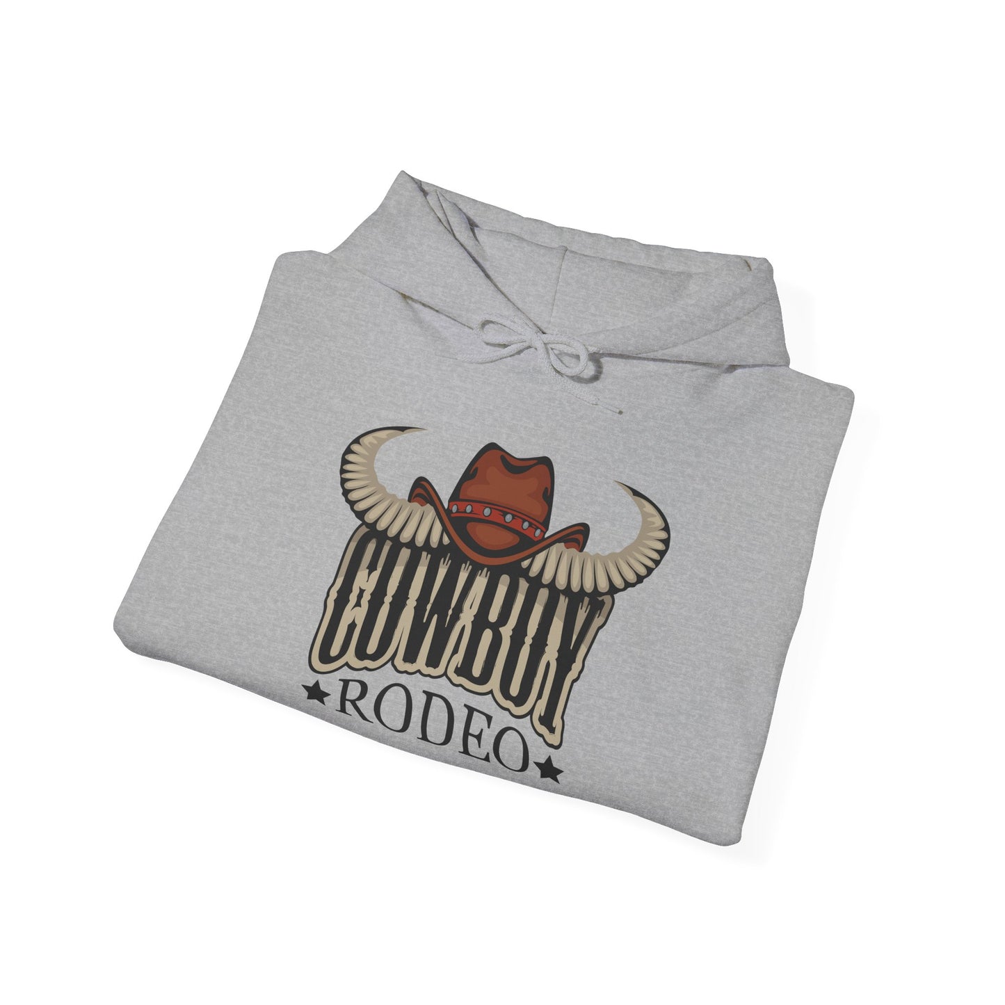 Unisex Hoodie - Cowboy Rodeo - Horn