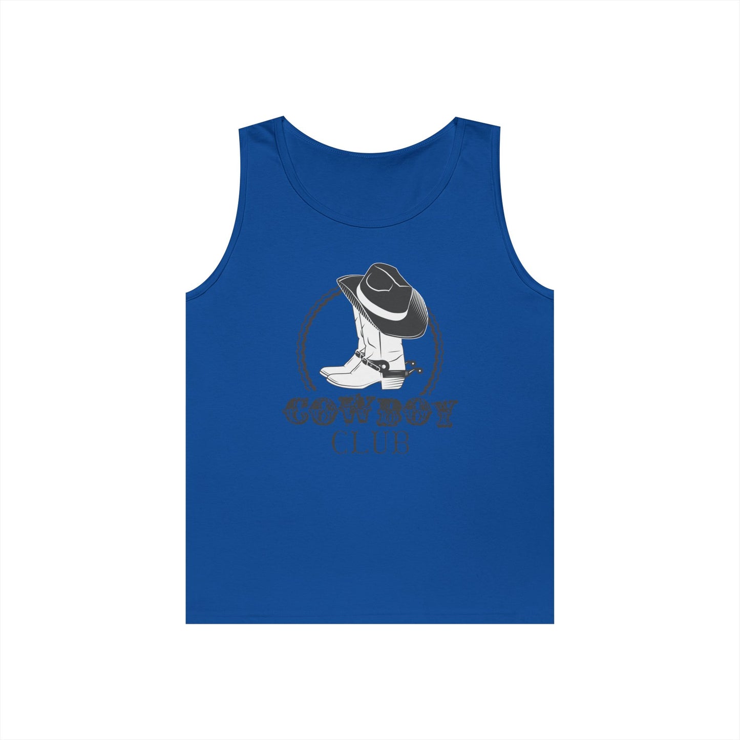 Unisex Heavy Cotton Tank Top - Cowboy Club
