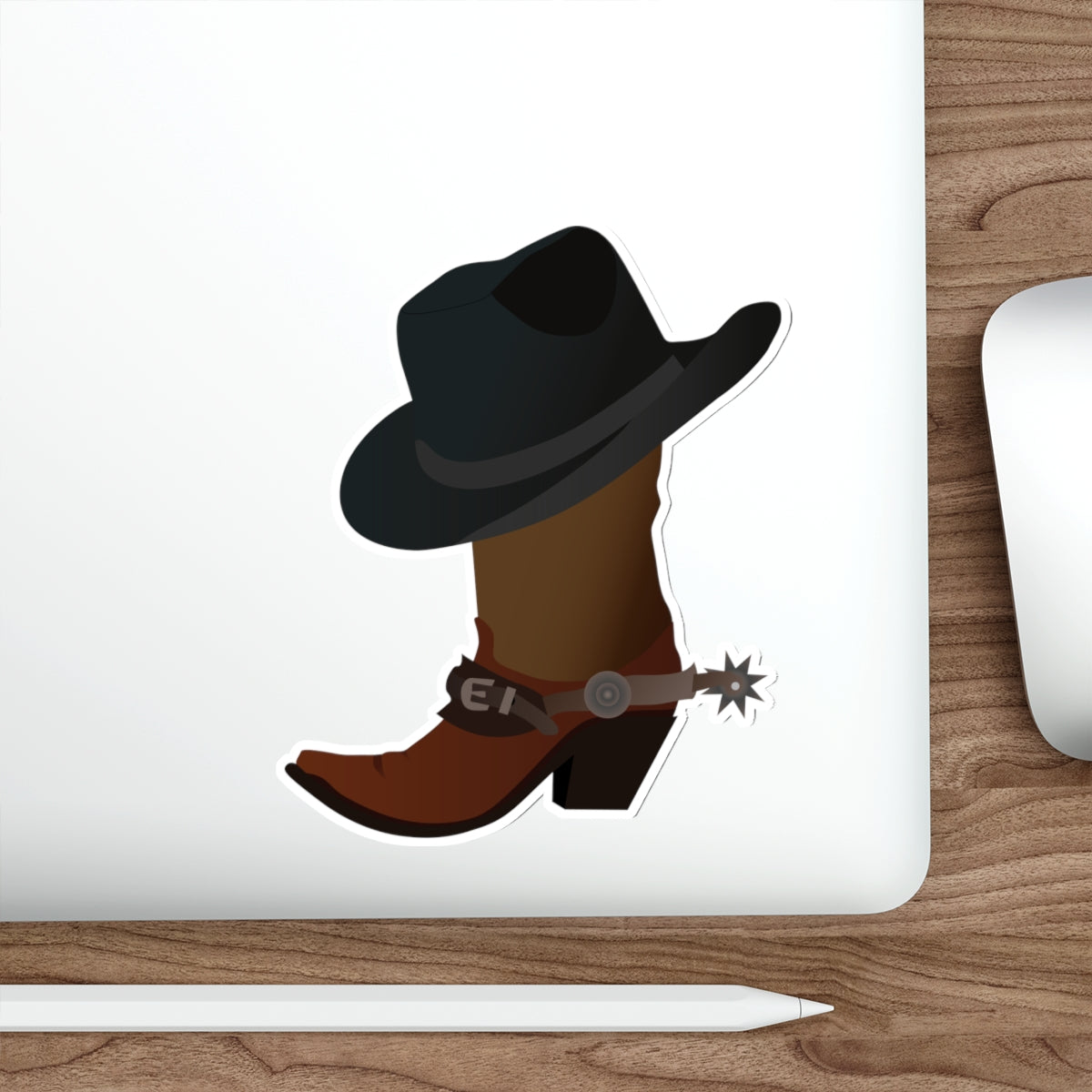 Die-cut stickers - Rodeo - Boots and Hat and Spurs