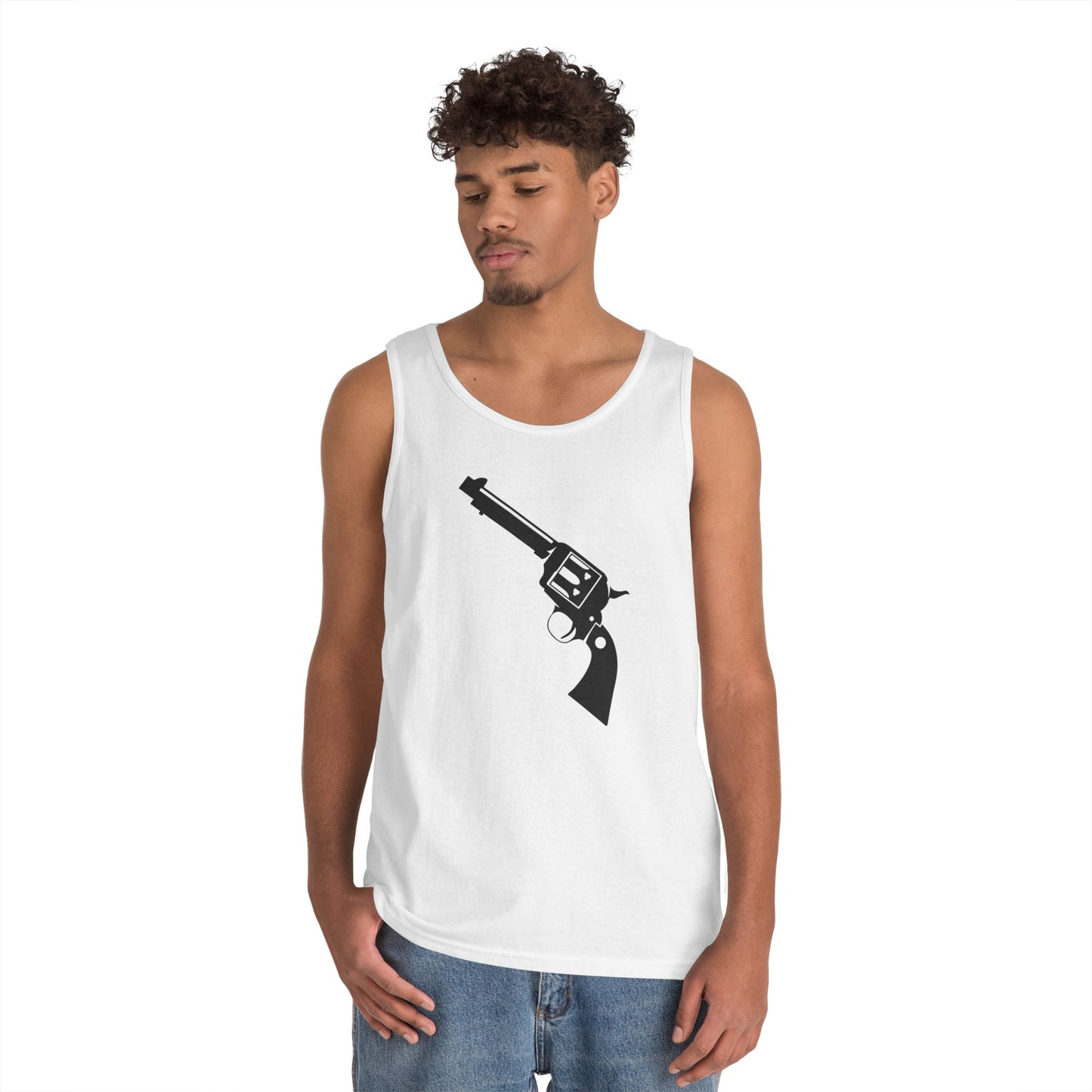 Unisex Heavy Cotton Tank Top - Six-Shooter X 300