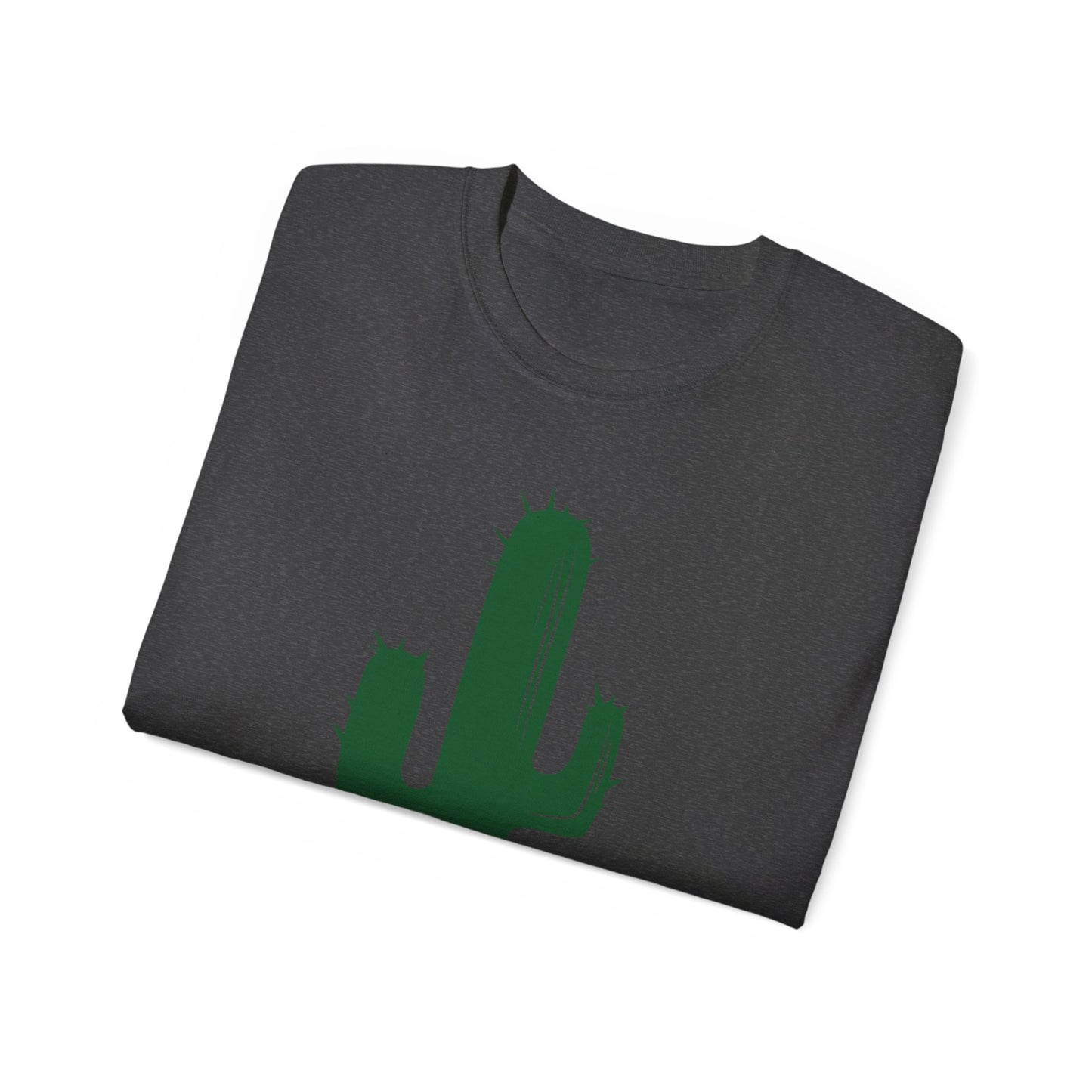 Unisex Ultra Cotton Tee - Green Western Cactus X 300