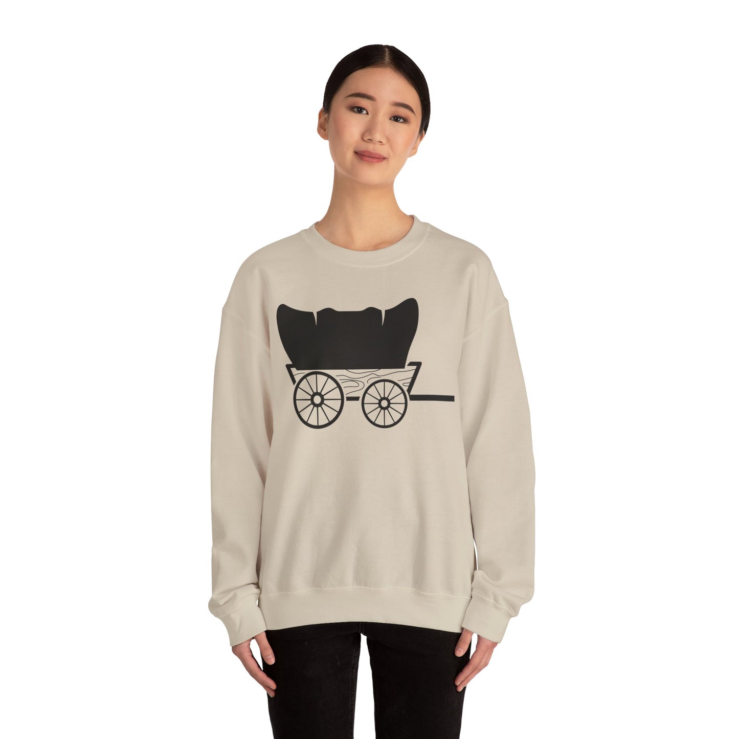 Crewneck Sweatshirt - Covered Wagon X 300