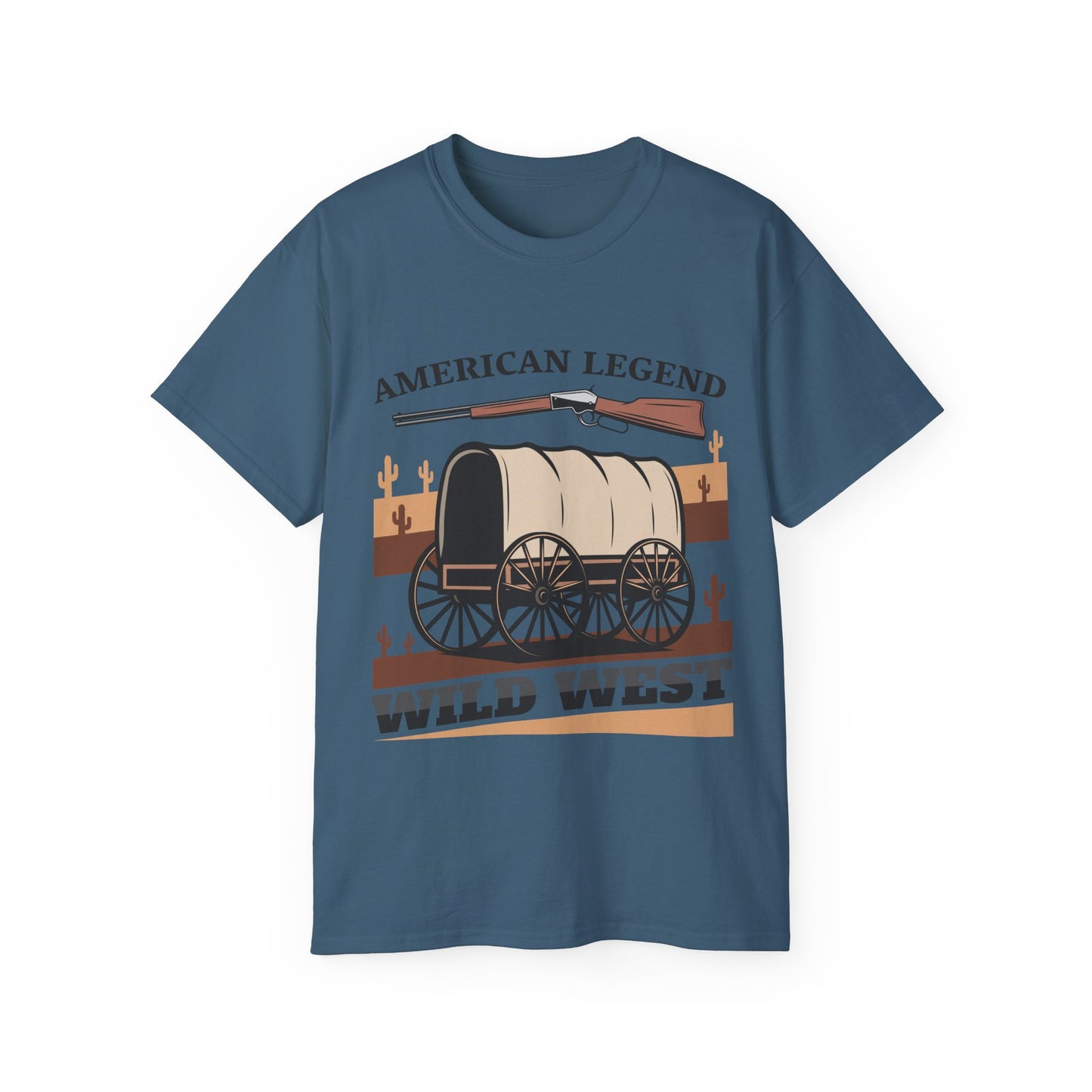 Unisex Ultra Cotton Tee - American Legend - Wild West