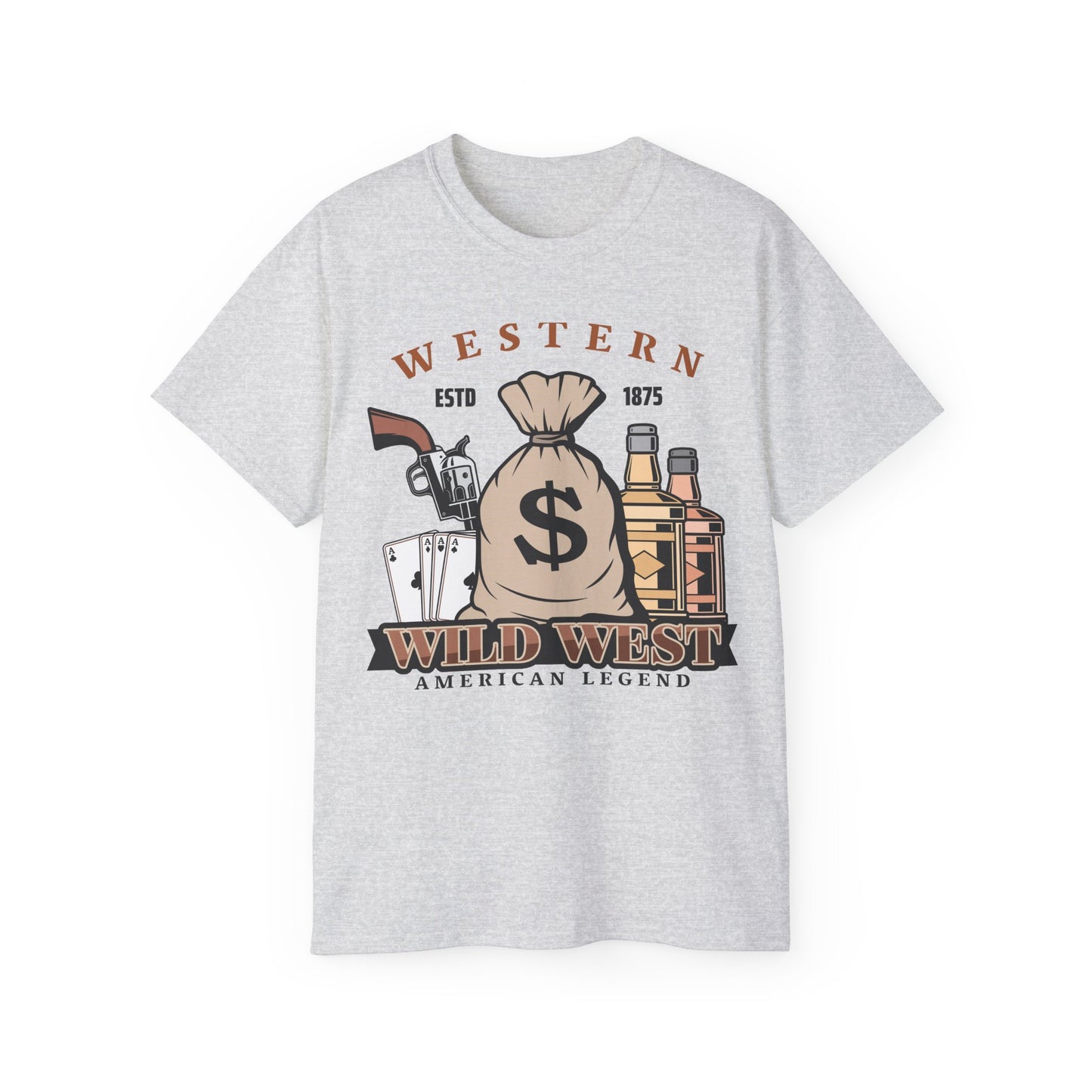 Unisex Ultra Cotton Tee - Western - Wild West - American Legend