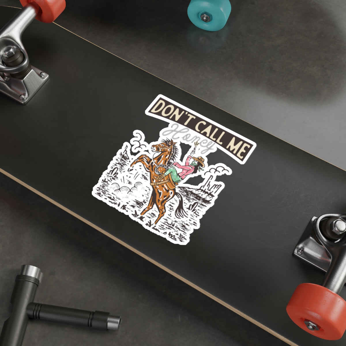 Die-cut stickers - Cowgirl Rodeo Western - Dont Call Me Honey