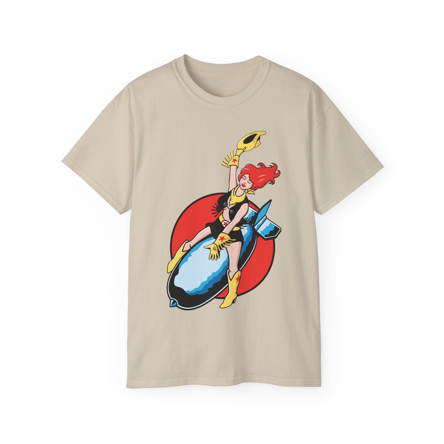 Unisex Ultra Cotton Tee - Atomic Cowgirl