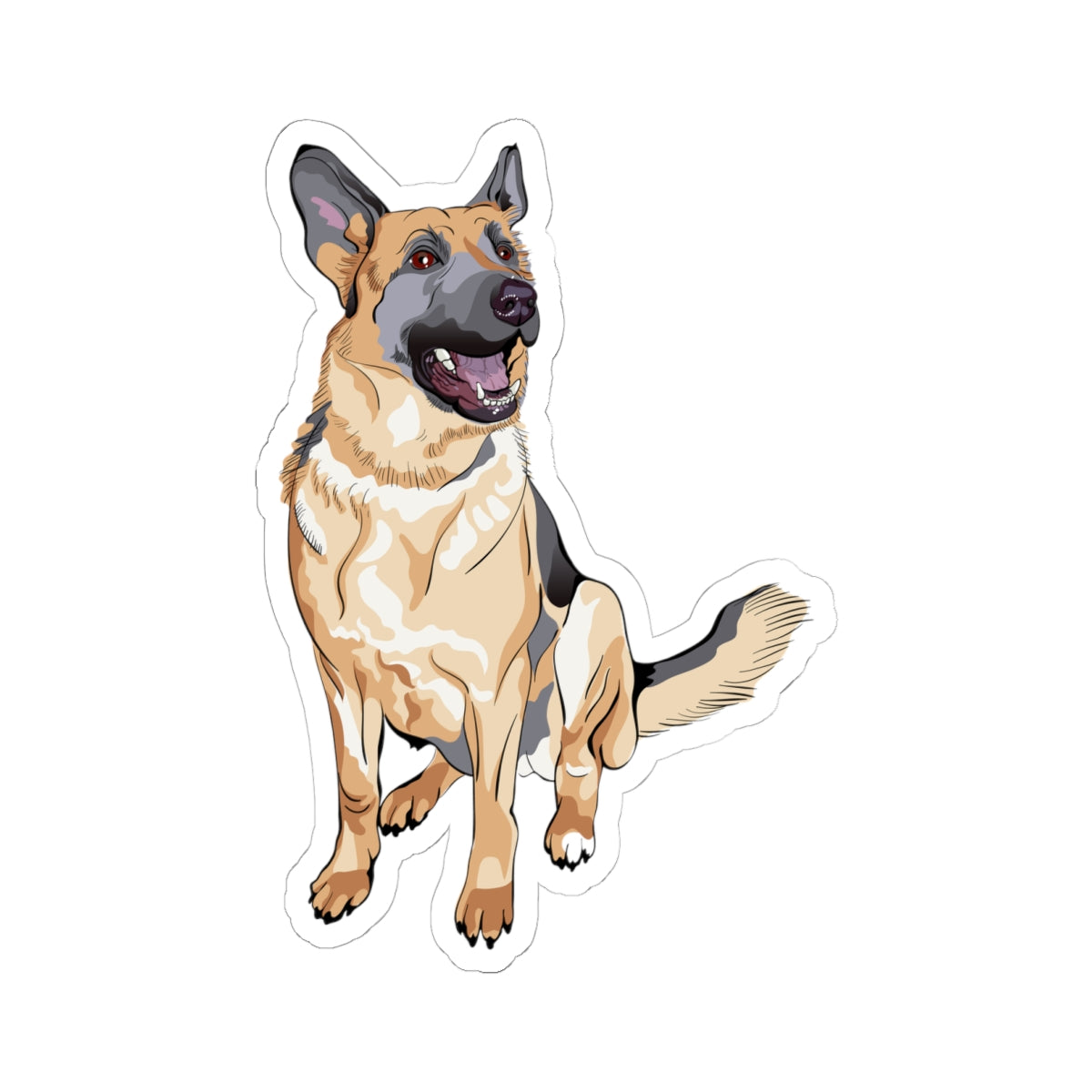 Kiss-Cut Stickers - Cowboys Friend - Duke