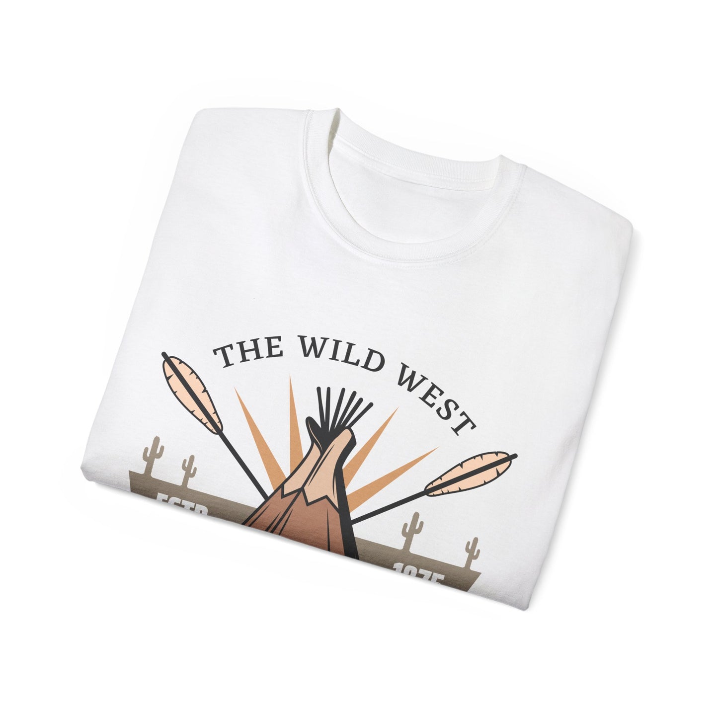 Unisex Ultra Cotton Tee - The Wild West - Native American