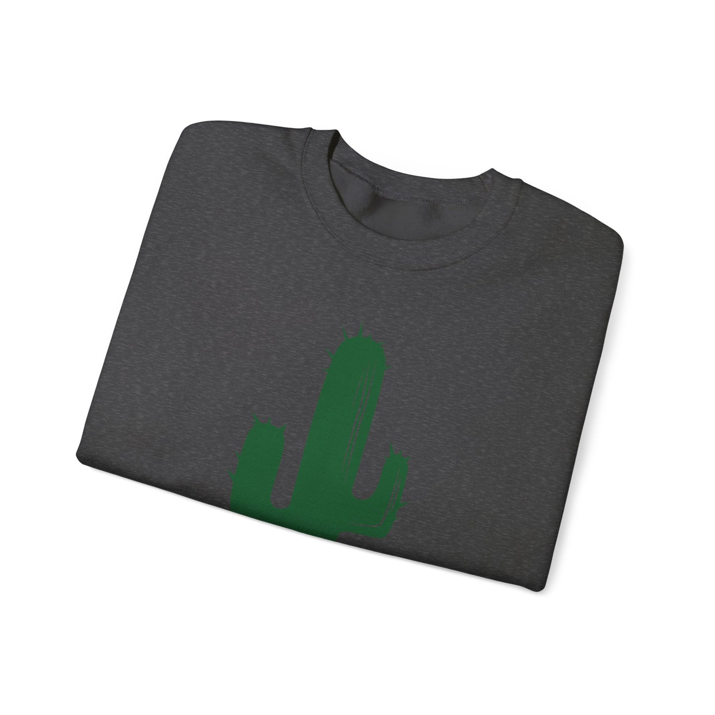 Crewneck Sweatshirt - Green Western Cactus X 300