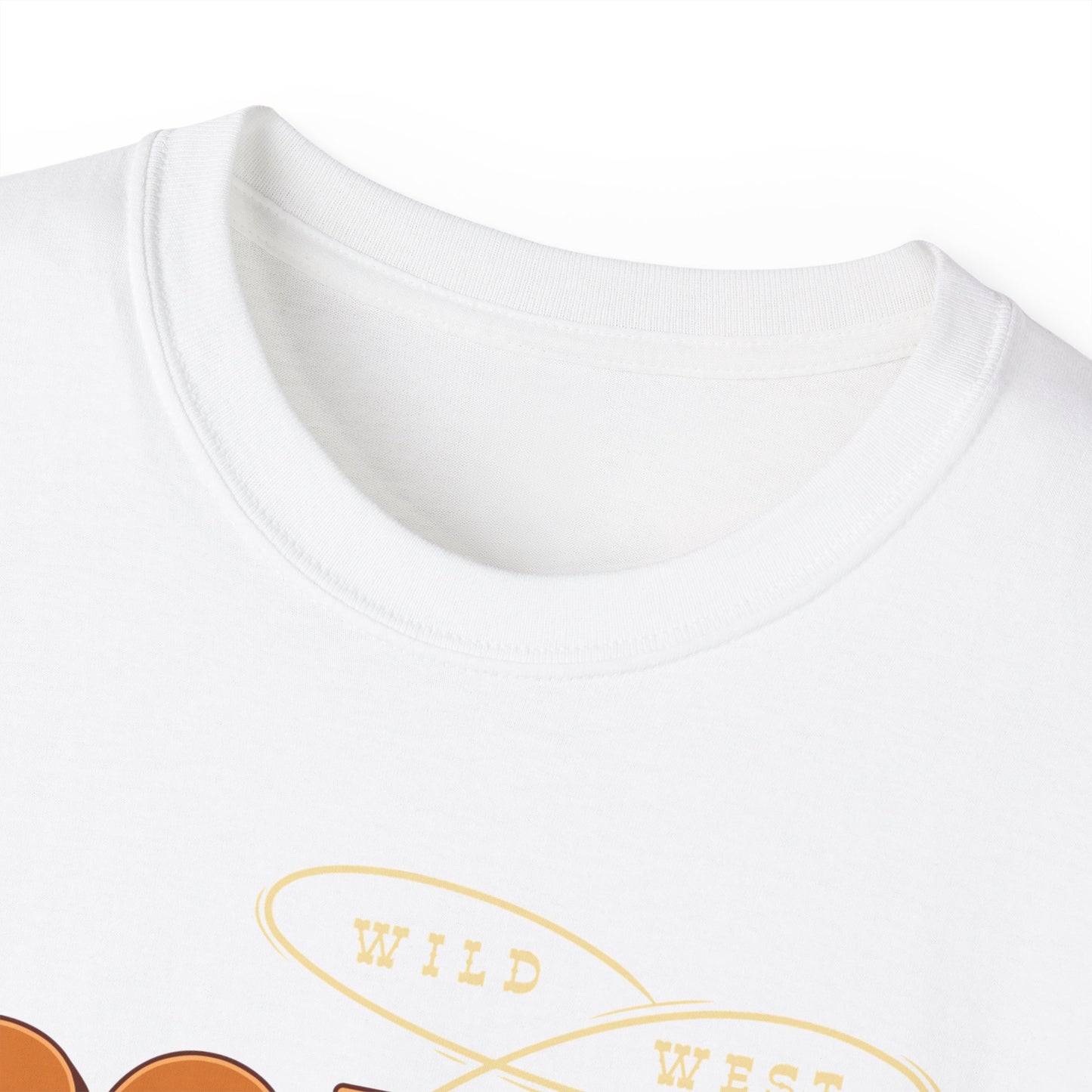 Unisex Ultra Cotton Tee - Wild West - Houston, Texas - American Rodeo Cowboy