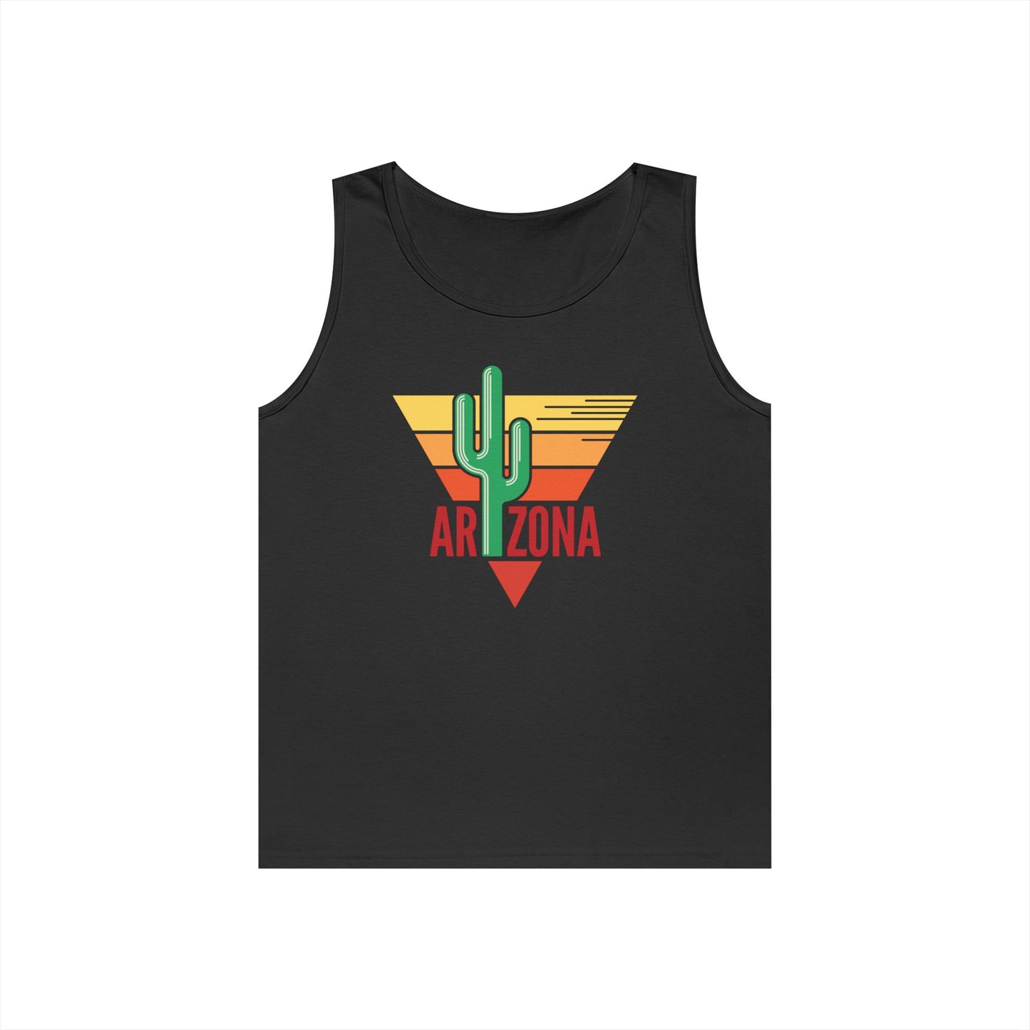 Unisex Heavy Cotton Tank Top - Arizona - Red