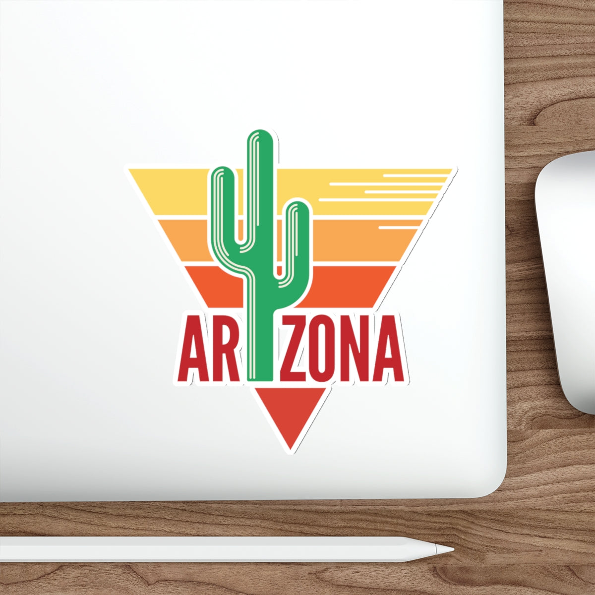 Die-cut stickers - Arizona - Red