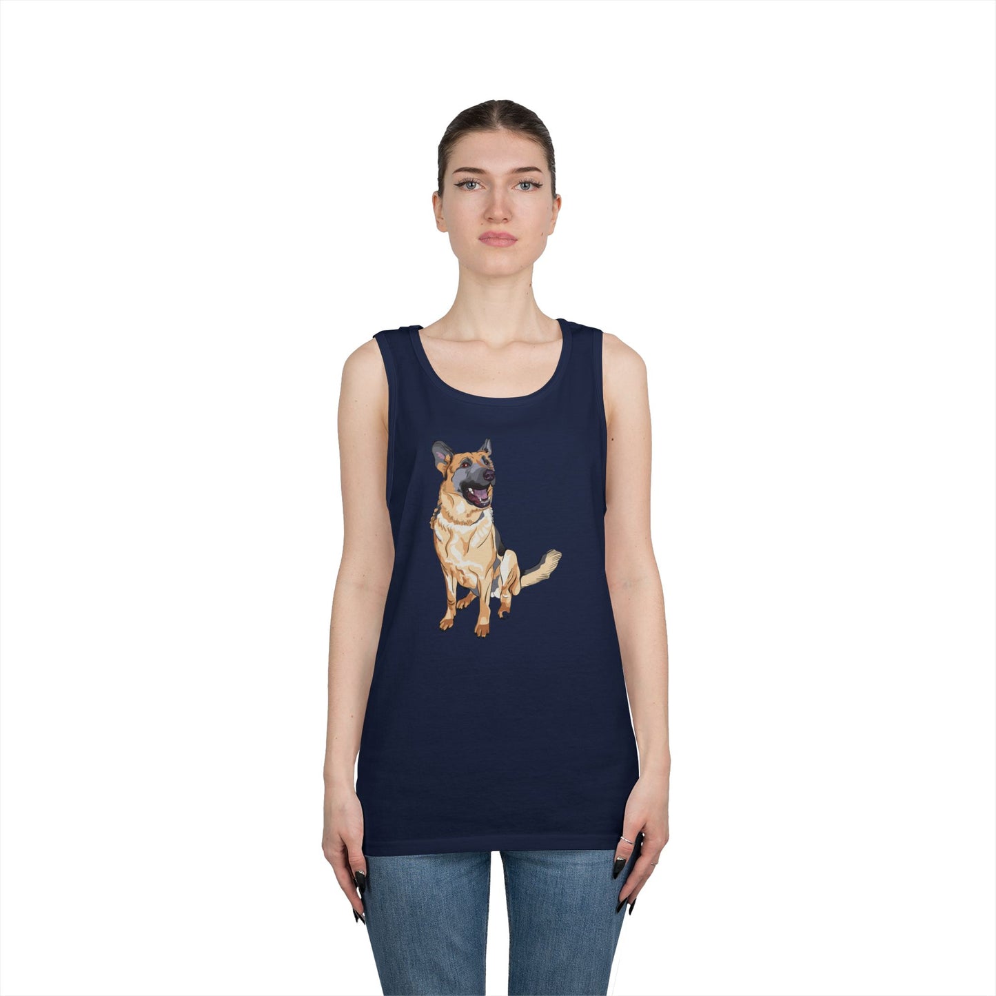 Unisex Heavy Cotton Tank Top - Cowboys Friend - Duke