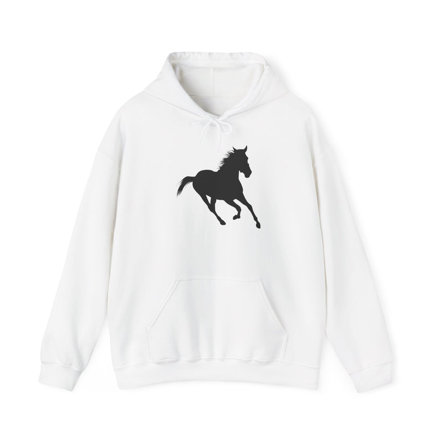 Unisex Hoodie - Wild Horse - Running Leaning Left X 300