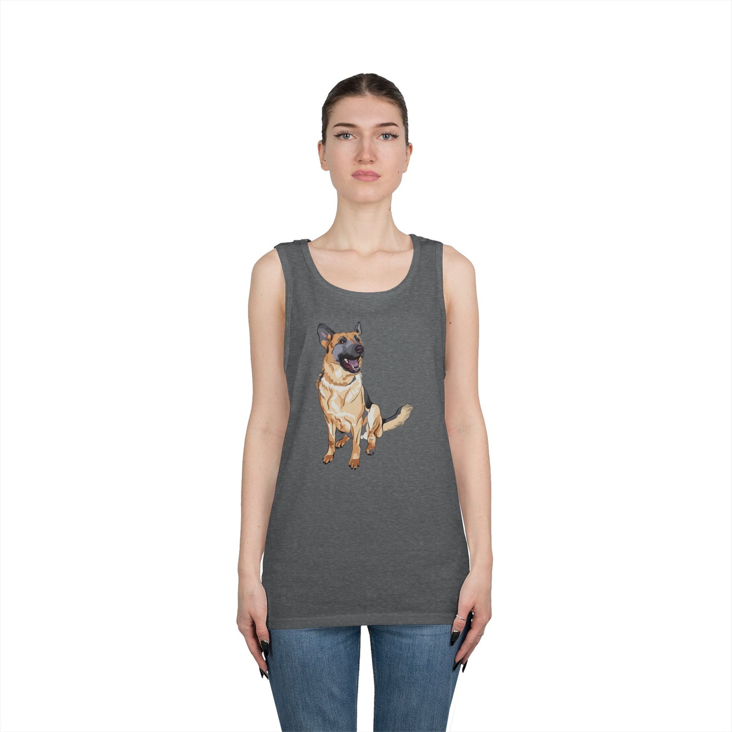 Unisex Heavy Cotton Tank Top - Cowboys Friend - Duke