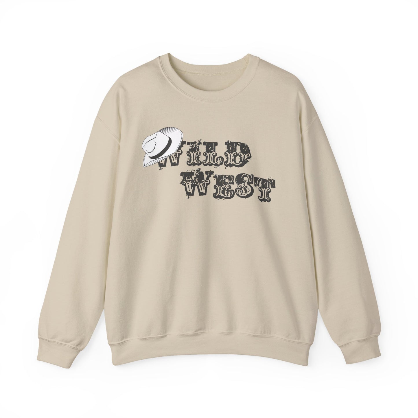 Crewneck Sweatshirt - Wild West Hat