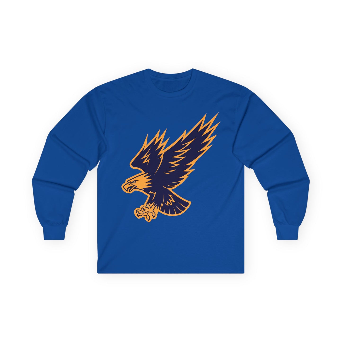 Unisex Ultra Cotton Long Sleeve Tee - Attacking Eagle