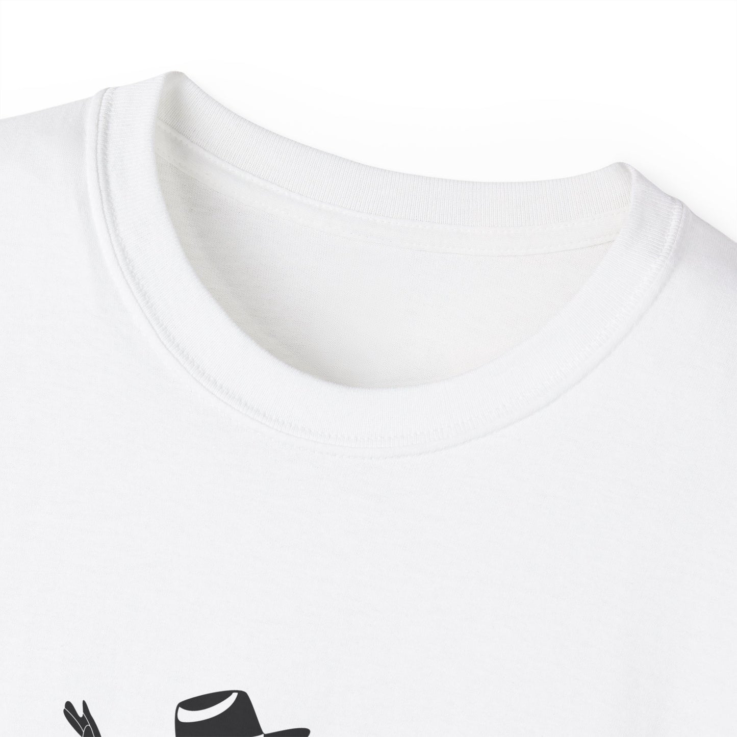 Unisex Ultra Cotton Tee - Cowboy - Bull Rider - BW