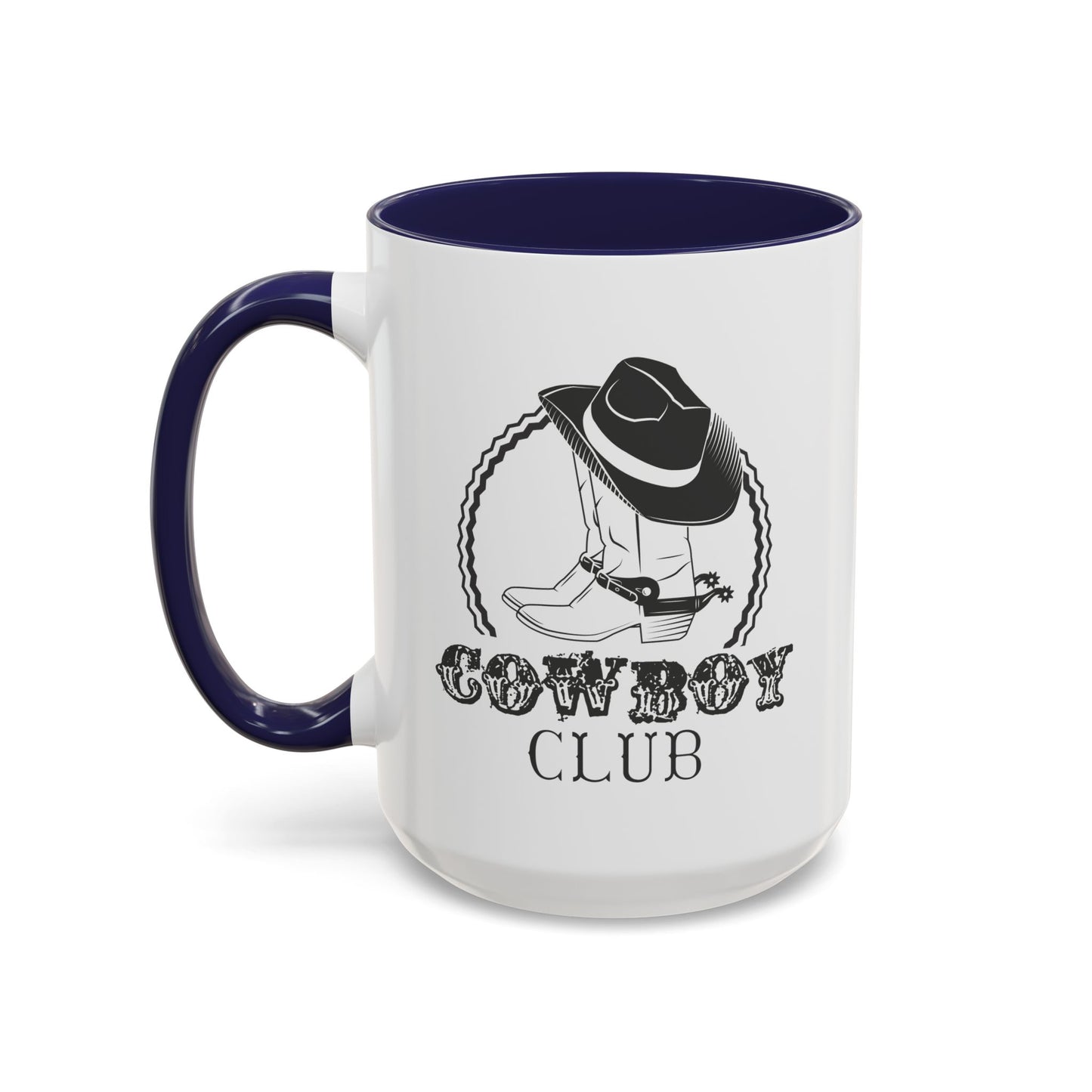 Accent Coffee Mug (11, 15oz) - Cowboy Club