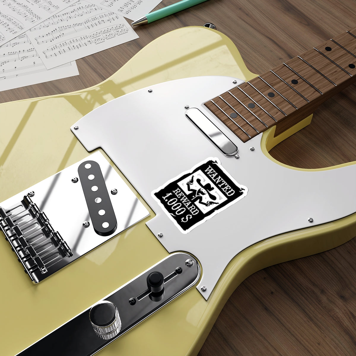 Die-cut stickers - Wanted Poster X 300