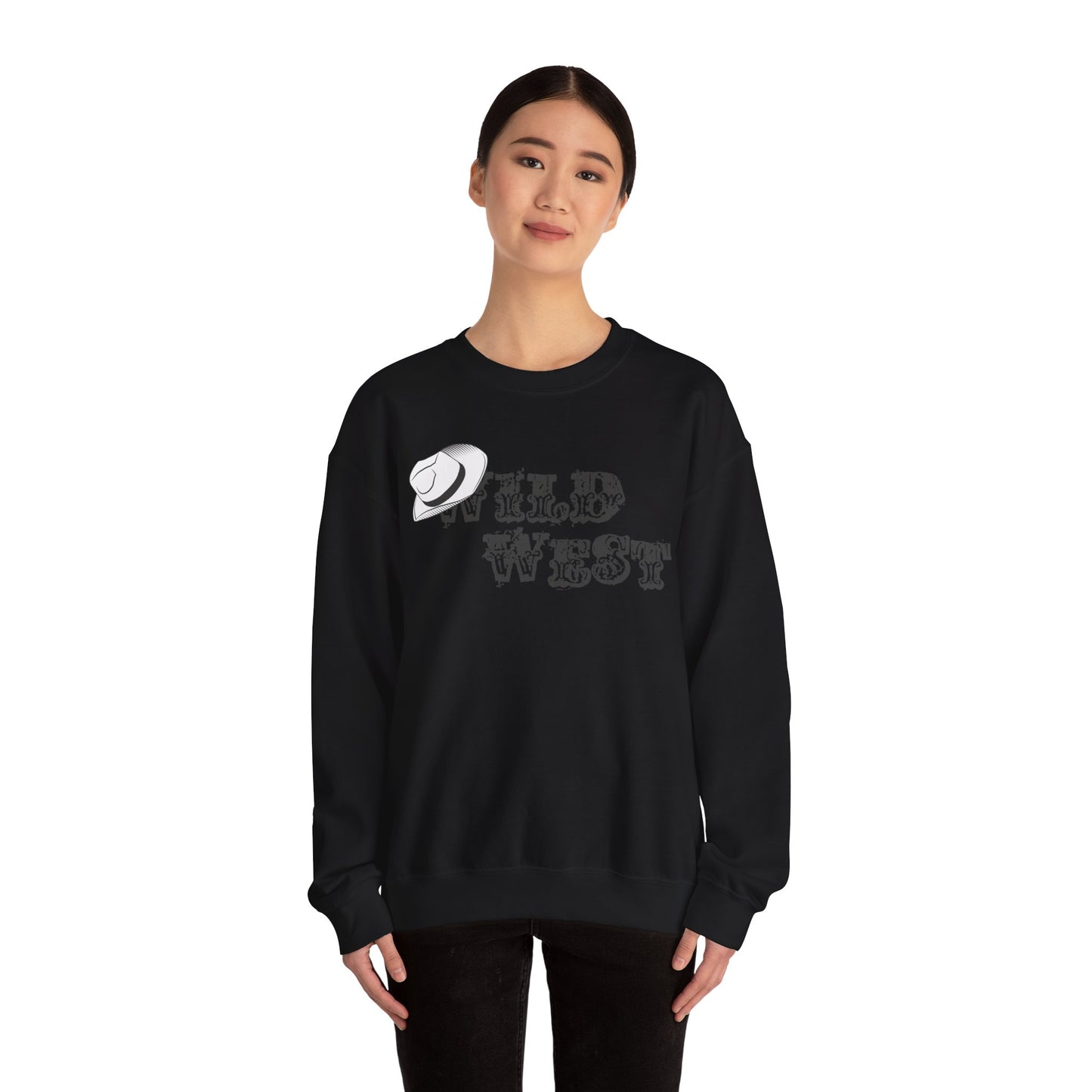 Crewneck Sweatshirt - Wild West Hat