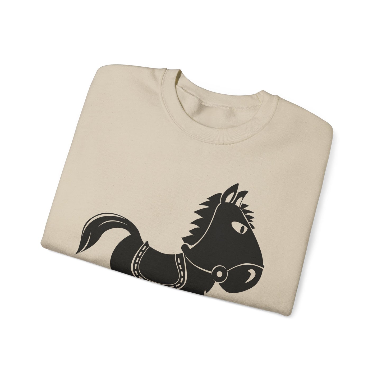 Crewneck Sweatshirt - Kids Rocking Horse X 300