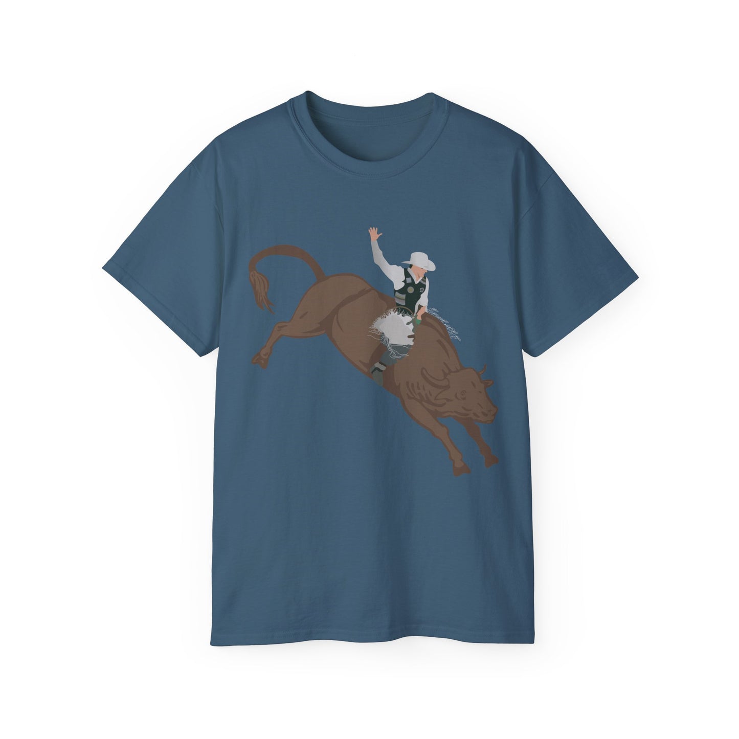 Unisex Ultra Cotton Tee - Cowboy - V2